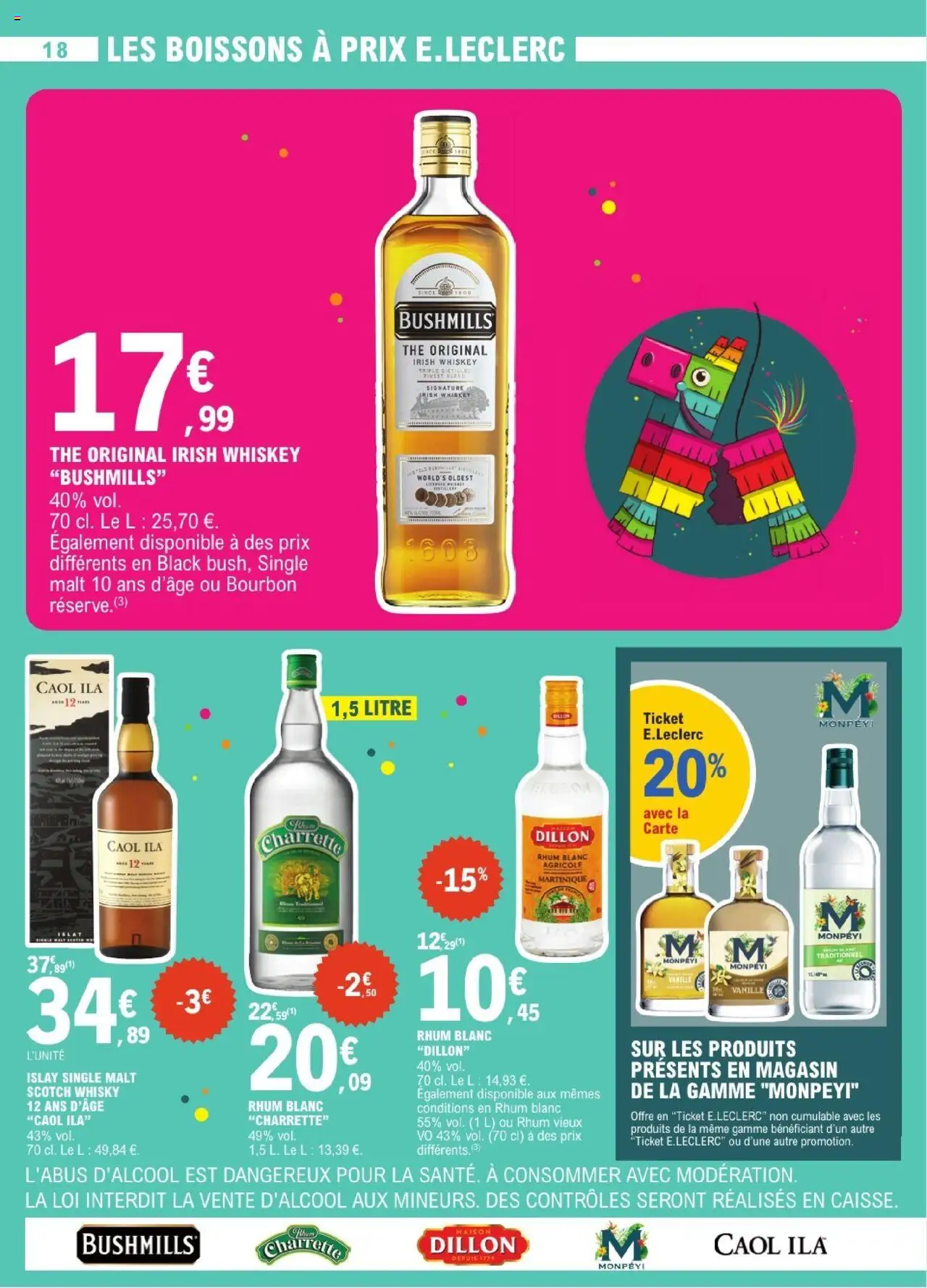  | Page: 18 | Produits: Whisky, Rhum, Thé, Bourbon