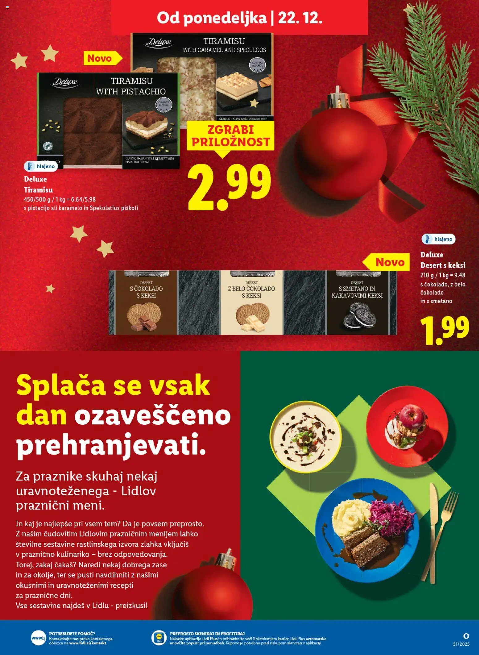 Novi Lidl katalog ponudbe – veljaven od 18.12.2025 | Stran: 43 | Izdelki: Keksi, Piskoti