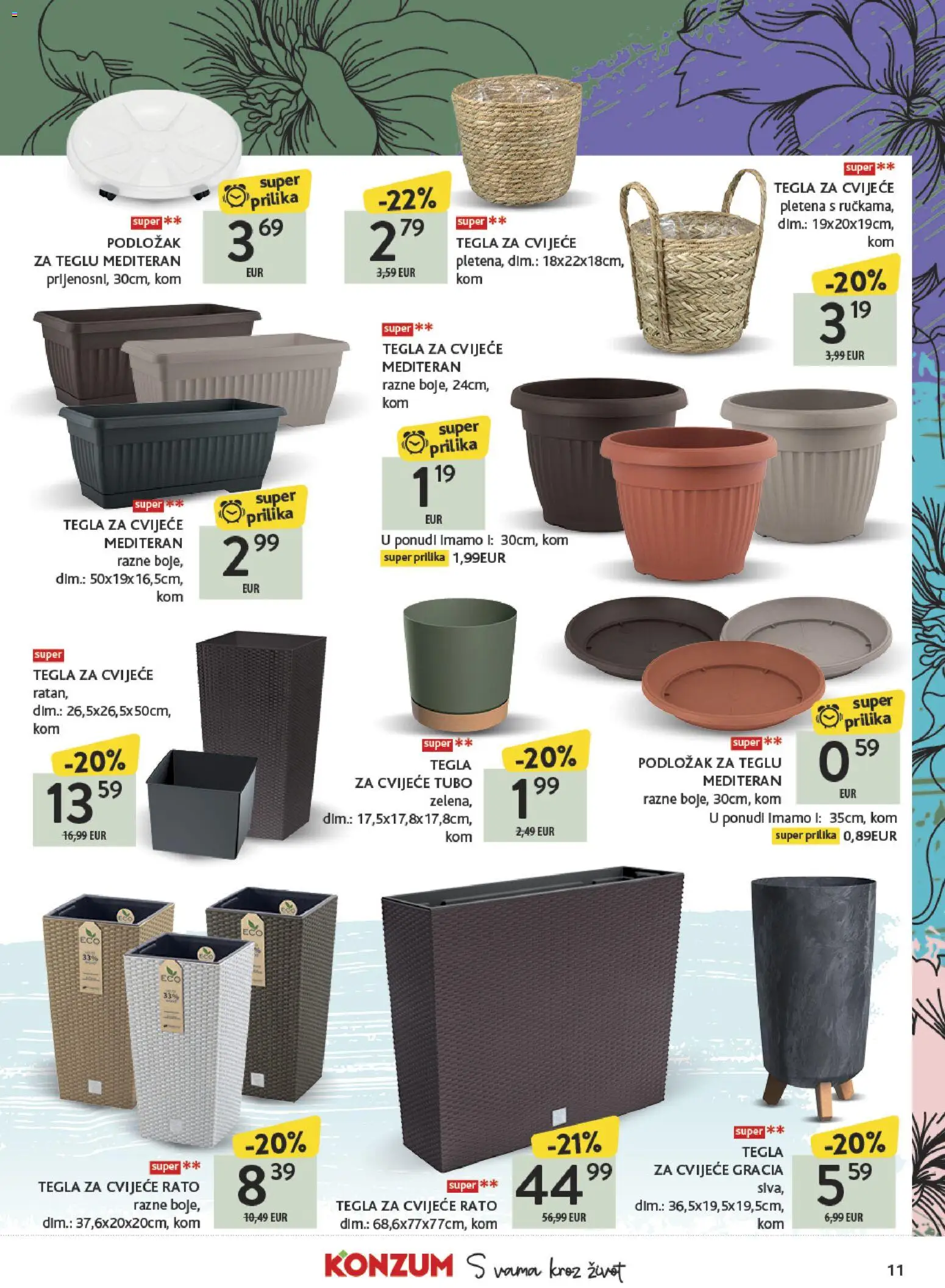 Konzum HR akciós ujság - amely érvényes a következő dátumtól: 23.03.2026 | Oldal: 11