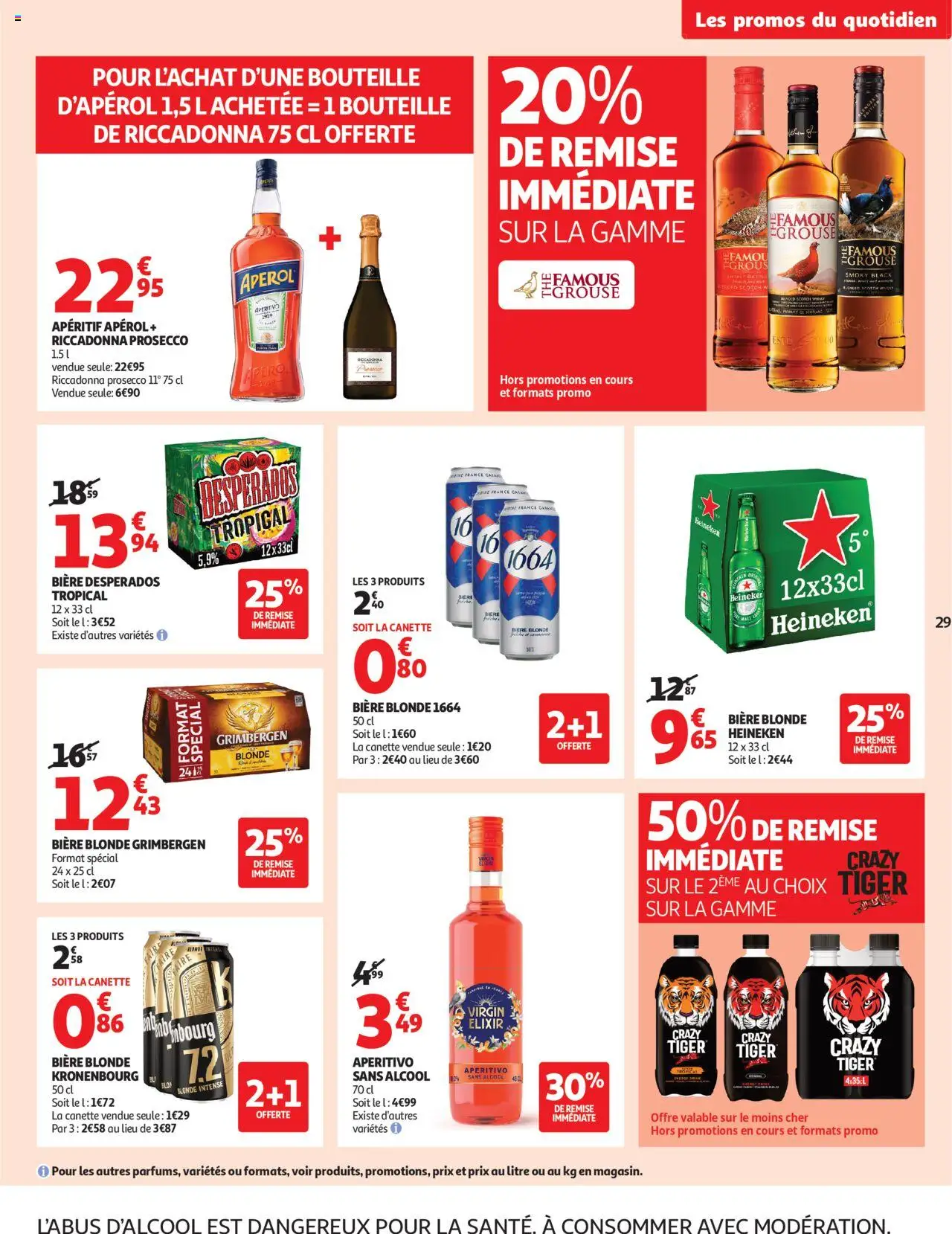  | Page: 29 | Produits: Desperados, Bière blonde, Prosecco, Bière