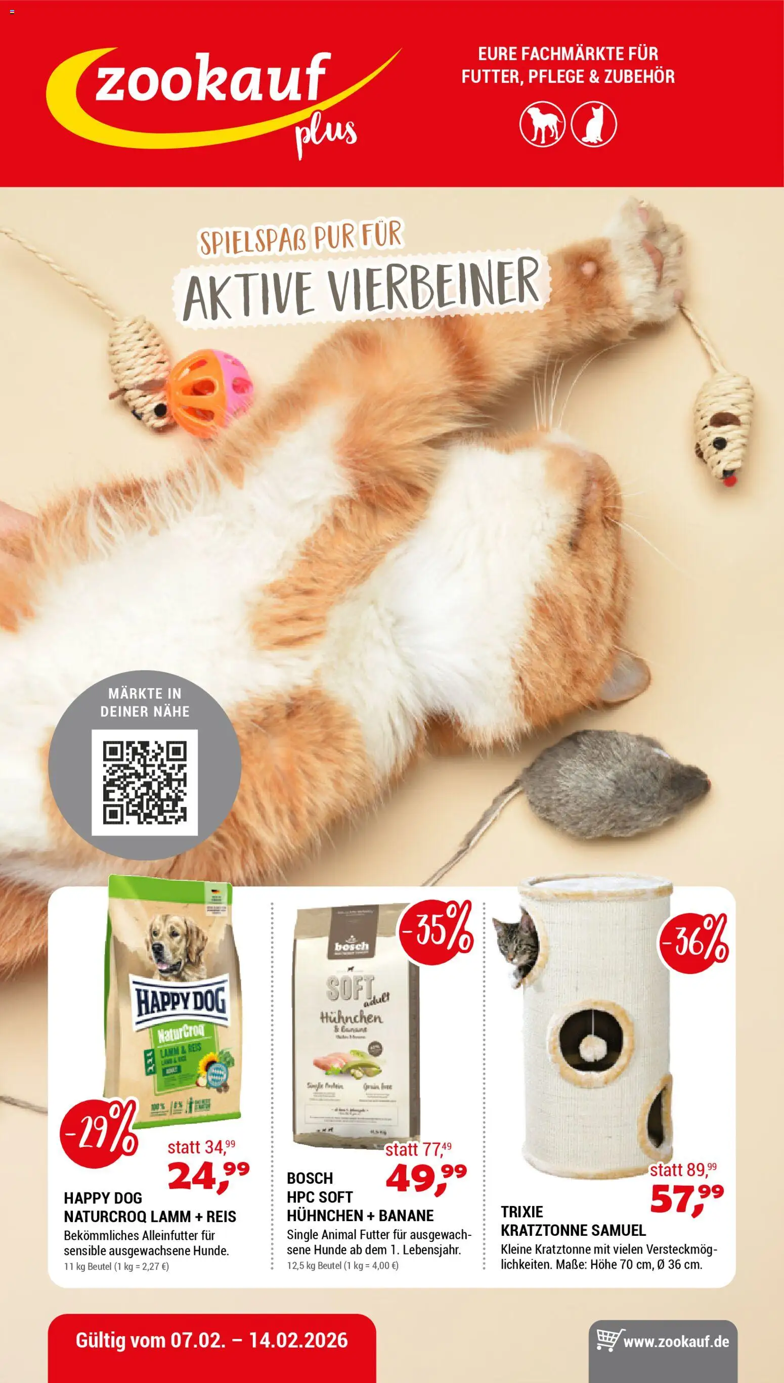 zookauf Prospekt 	 – gültig ab 07.02.2026 | Seite: 1