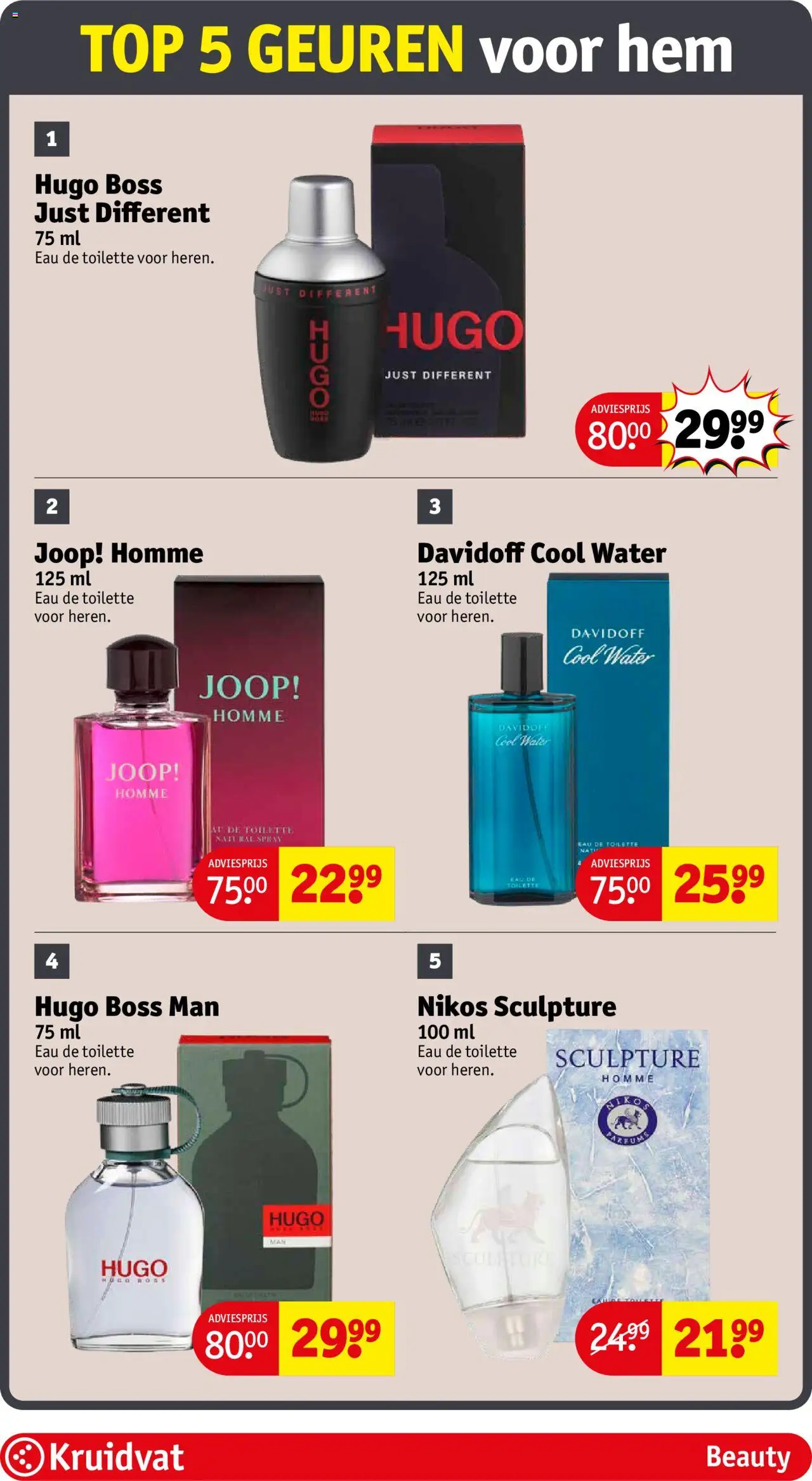 {H1} | Pagina: 19 | Producten: Parfums, Geuren, Eau de toilette, Festék