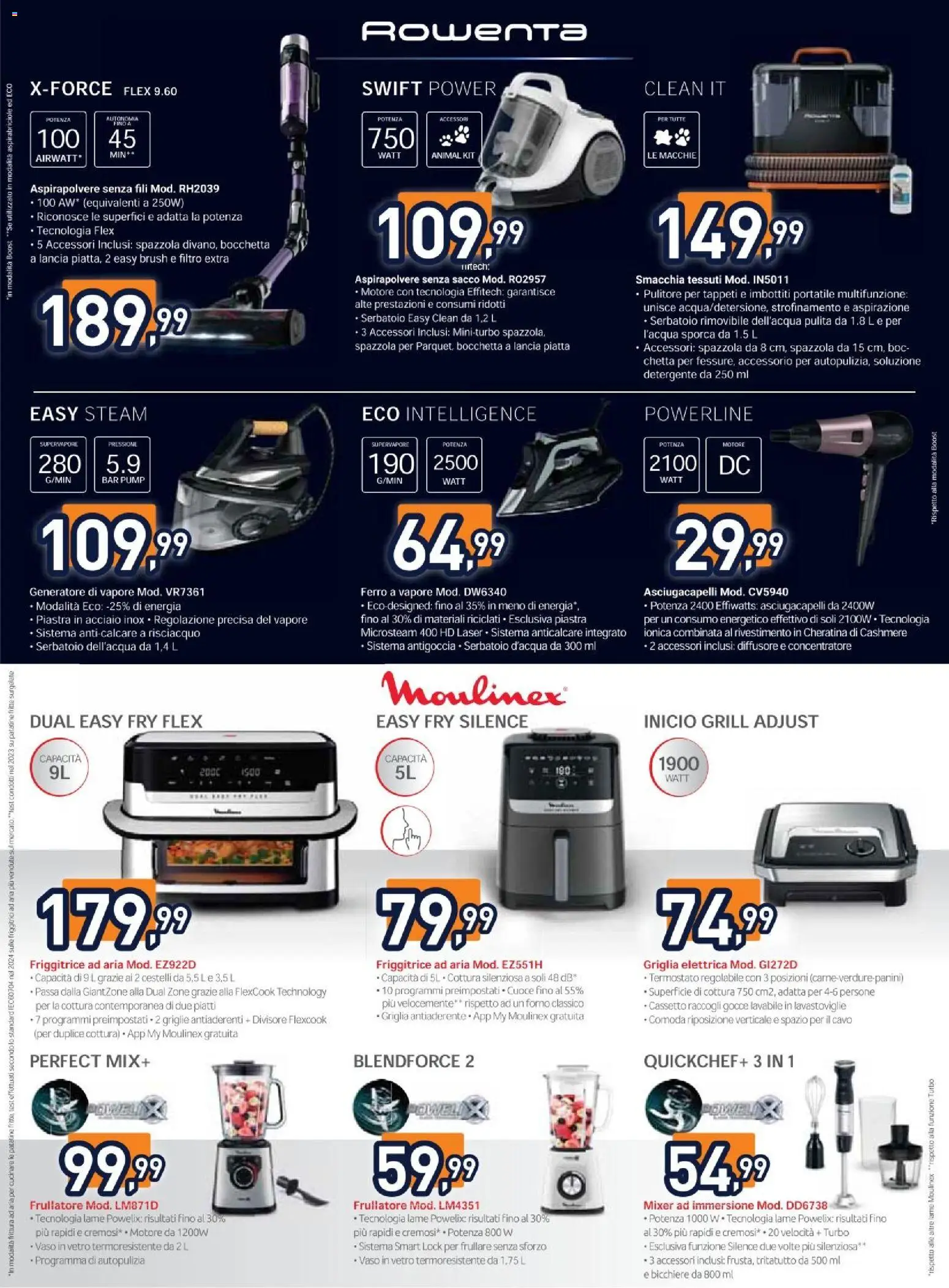 Volantino Unieuro del 27.02.2026 | Pagina: 37 | Prodotti: Patatine, Lavastoviglie, Aspirapolvere, Asciugacapelli