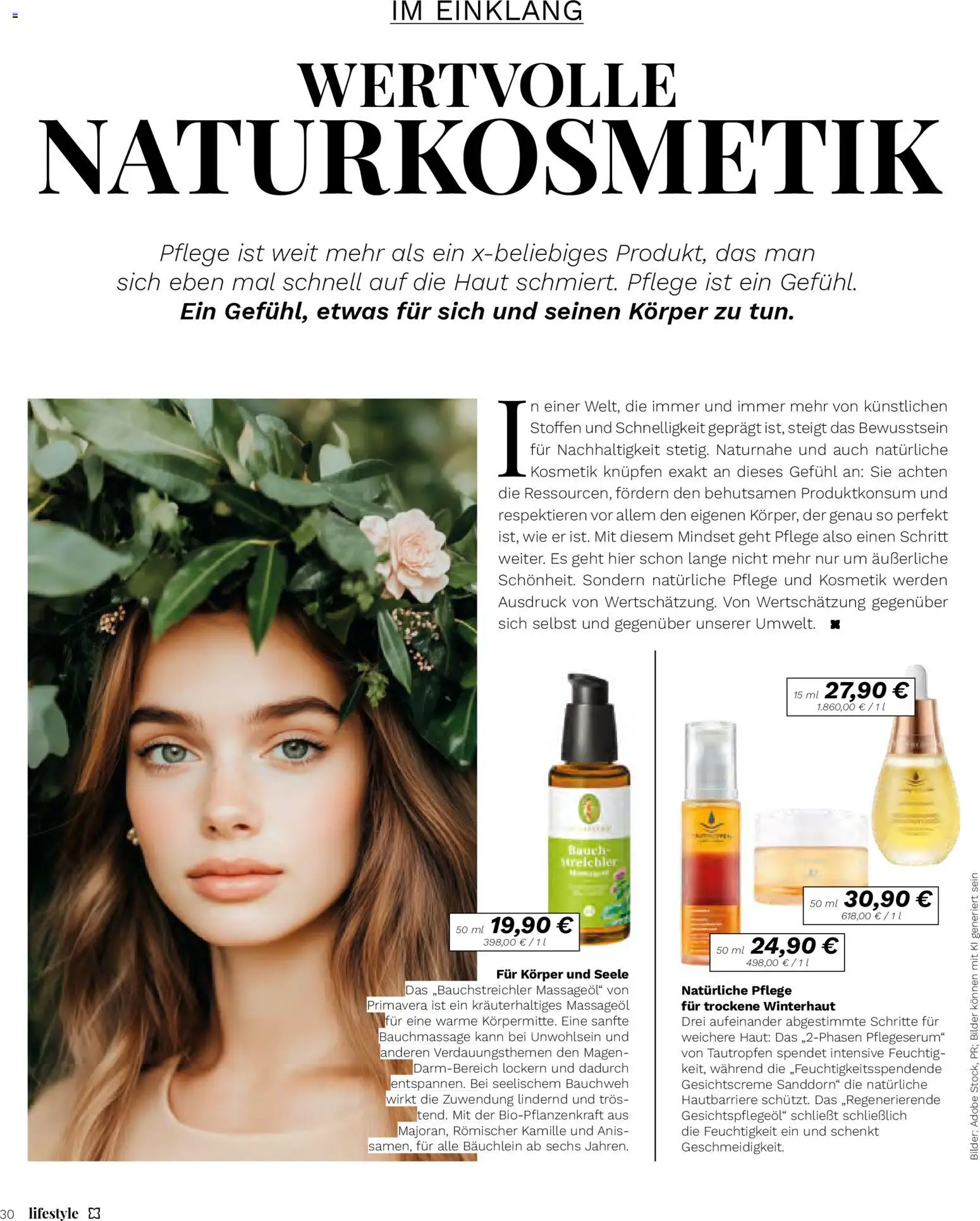 Müller Lifestyle – gültig ab 12.03.2026 | Seite: 30 | Produkte: Bilder, Massageöl, Serum