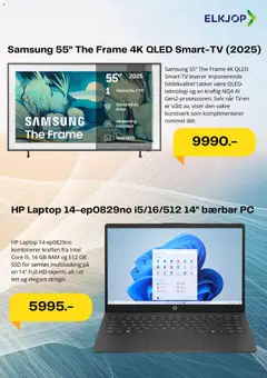 Forhåndsvisning av Elkjøp kundeavis gyldig fra 17.03.2026 | Side: 3 | Produkter: Pc, Thon en boite, Tv, Датчик руху