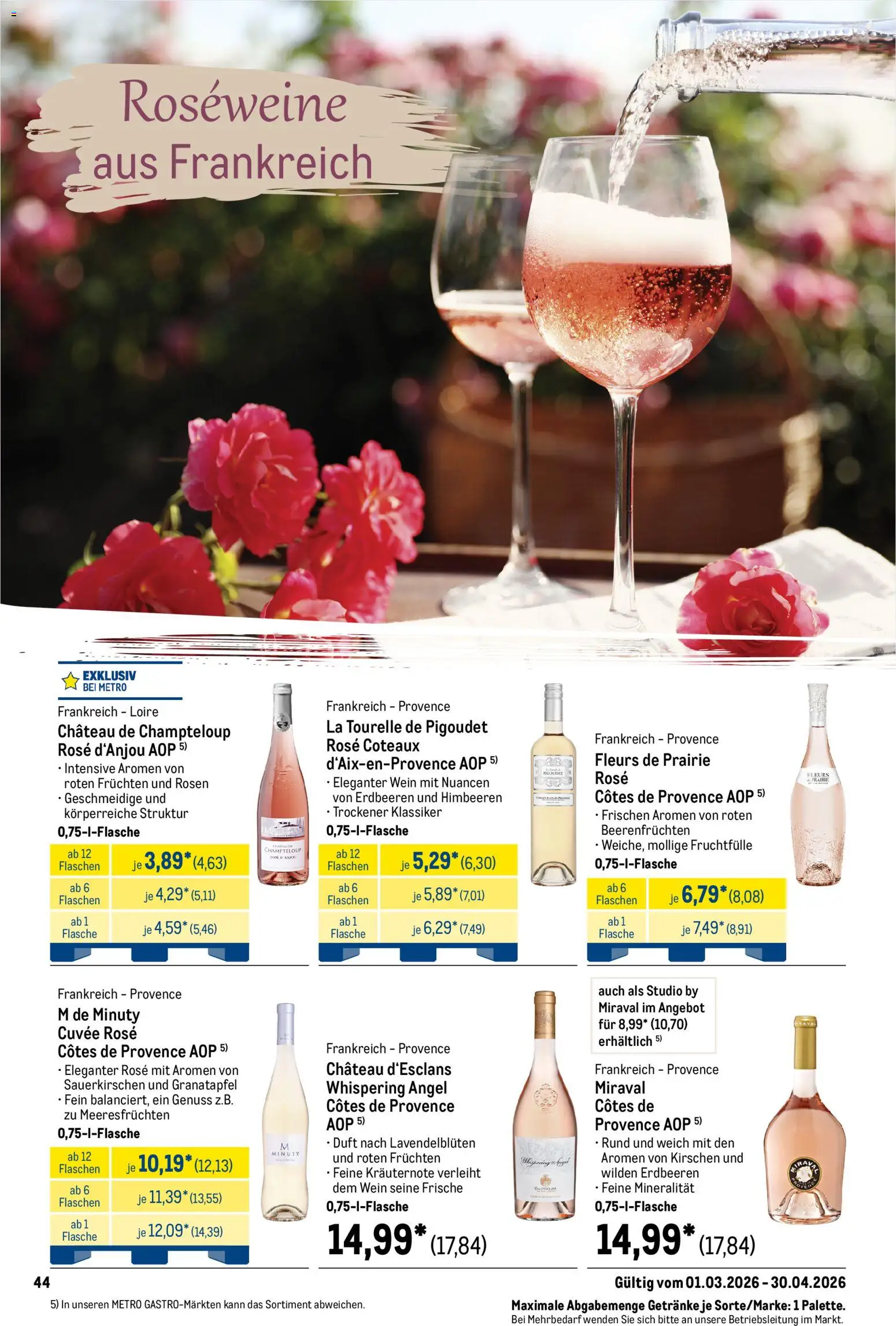 Metro Saisonkatalog Frühlings-Genuss – gültig ab 01.03.2026 | Seite: 44 | Produkte: Himbeeren, Duft, Kirschen, Erdbeeren