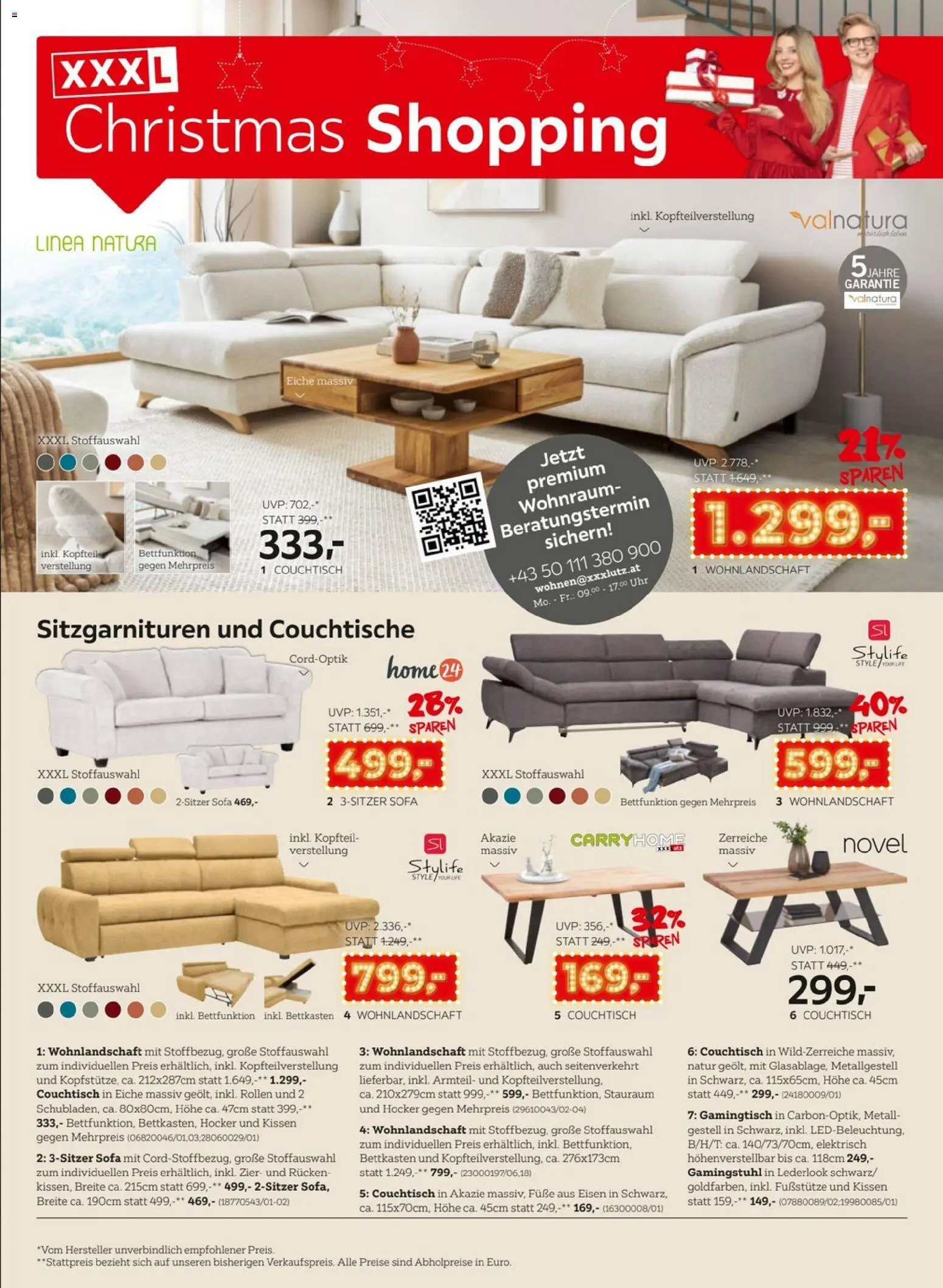 XXXLutz Prospekt aktuell gültig ab 02.12.2025 | Seite: 6 | Produkte: Uhr, Kissen, Sofa, Couchtisch
