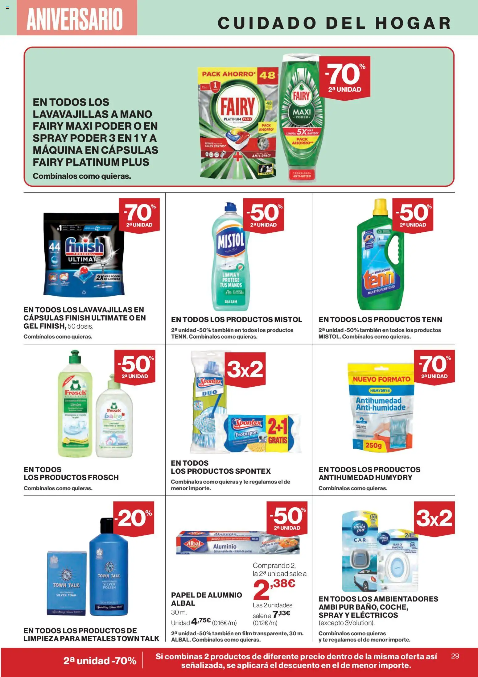 Supercor folleto │ válido desde el 06.11.2025 | Página: 29 | Productos: Té, Lavavajillas, Baño