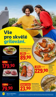 Náhled letáku Kuřecí křídla barbecue, cena za 1 kg, chlazené, baleno v ochranné atmosféře od 23.04.2026 | Strana: 14