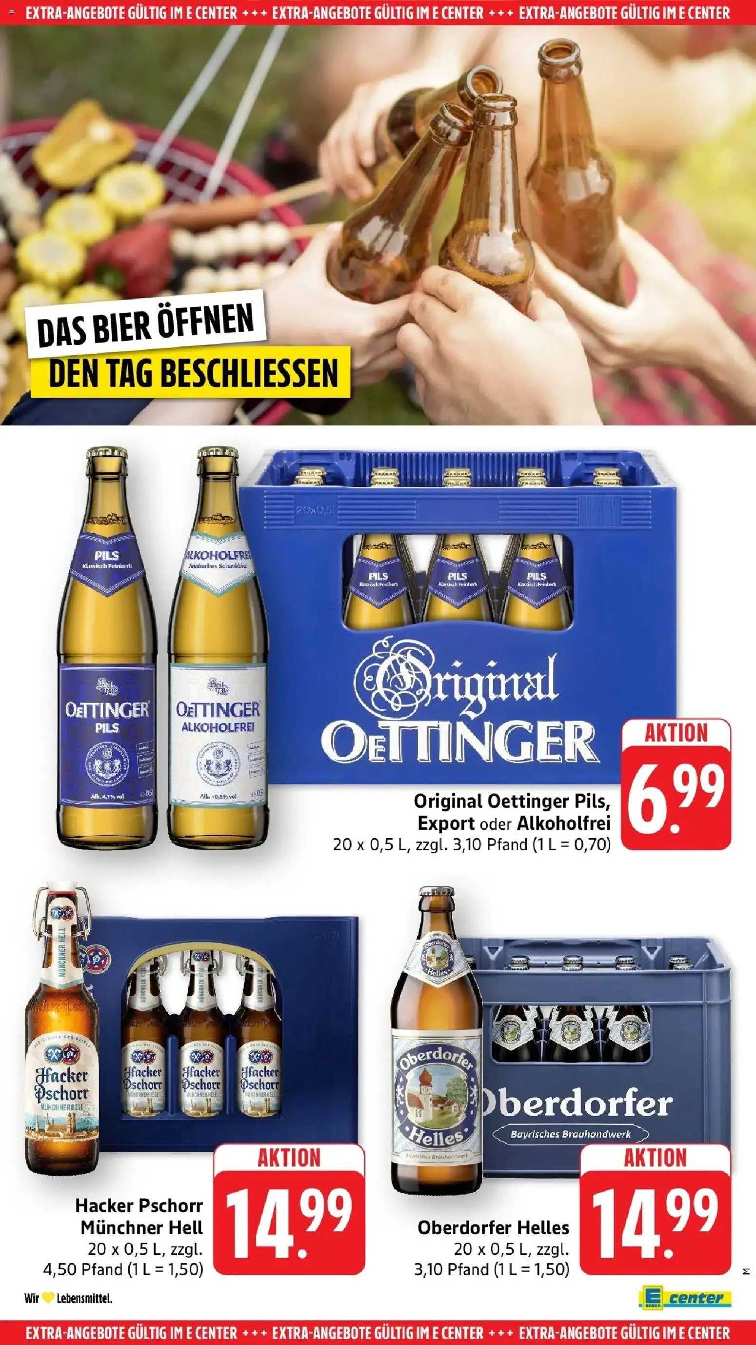 Edeka prospekt Möglingen	 – gültig ab 15.03.2026 | Seite: 62 | Produkte: Bier, Pils, Oettinger