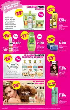 L'ANGELICA, Proizvodi za njegu kose - Pregled kataloga iz trgovine Bipa, vrijedi od 19.03.2026 | Stranica: 16 | Proizvodi: Šampon, Ulje, Krema, L'Angelica
