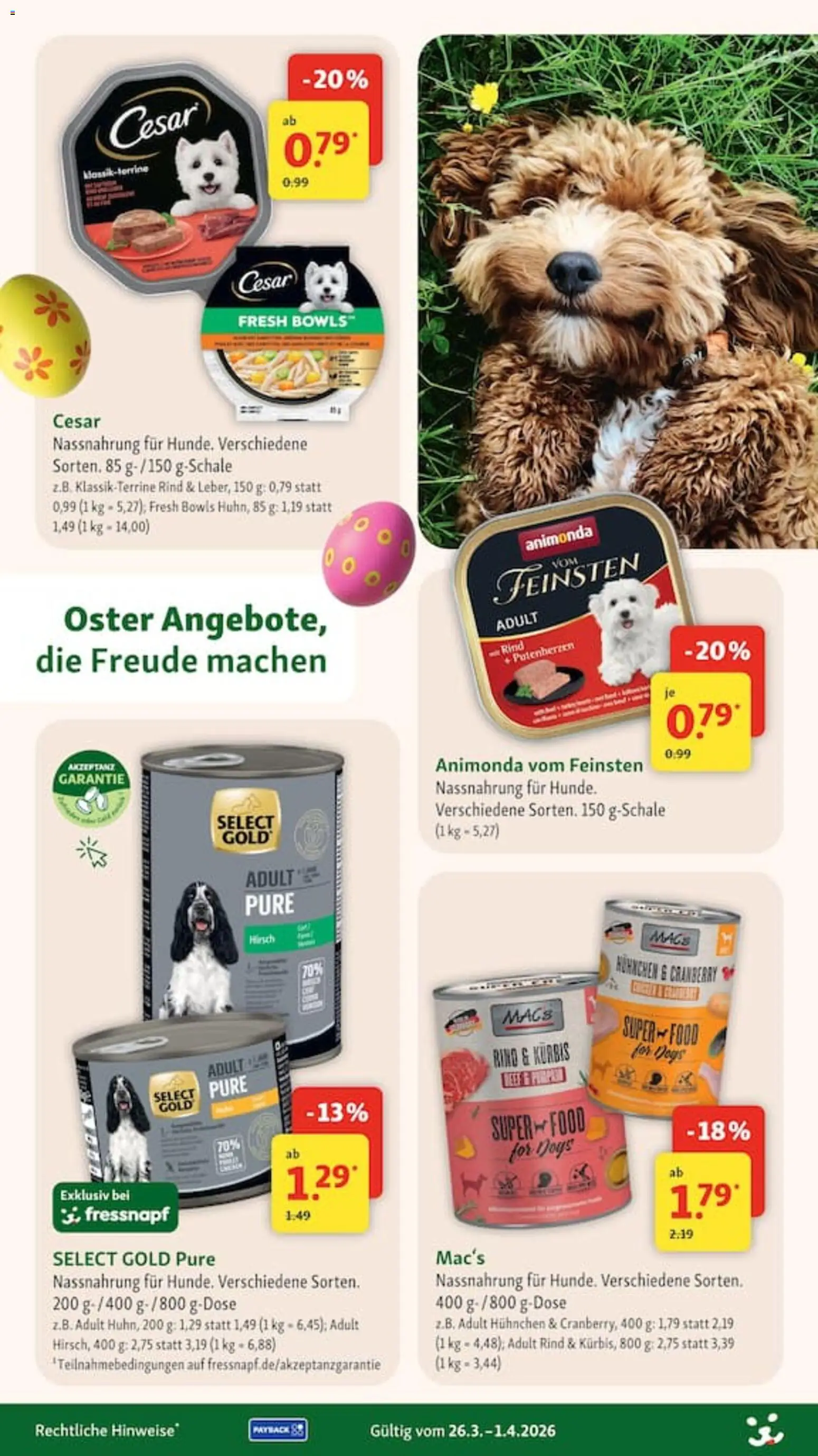 Fressnapf Prospekt 	 – gültig ab 26.03.2026 | Seite: 4