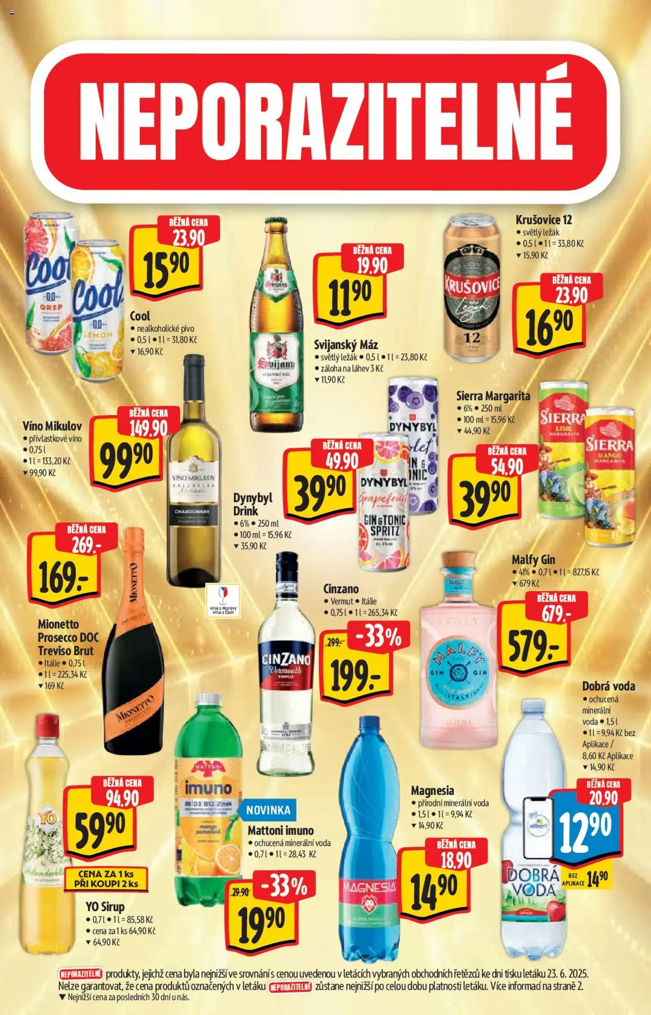 Albert katalog - Hypermarket od 02.07.2025 | Strana: 13 | Produkty: Dobrá voda, Mango, Svijanský Máz, Krušovice