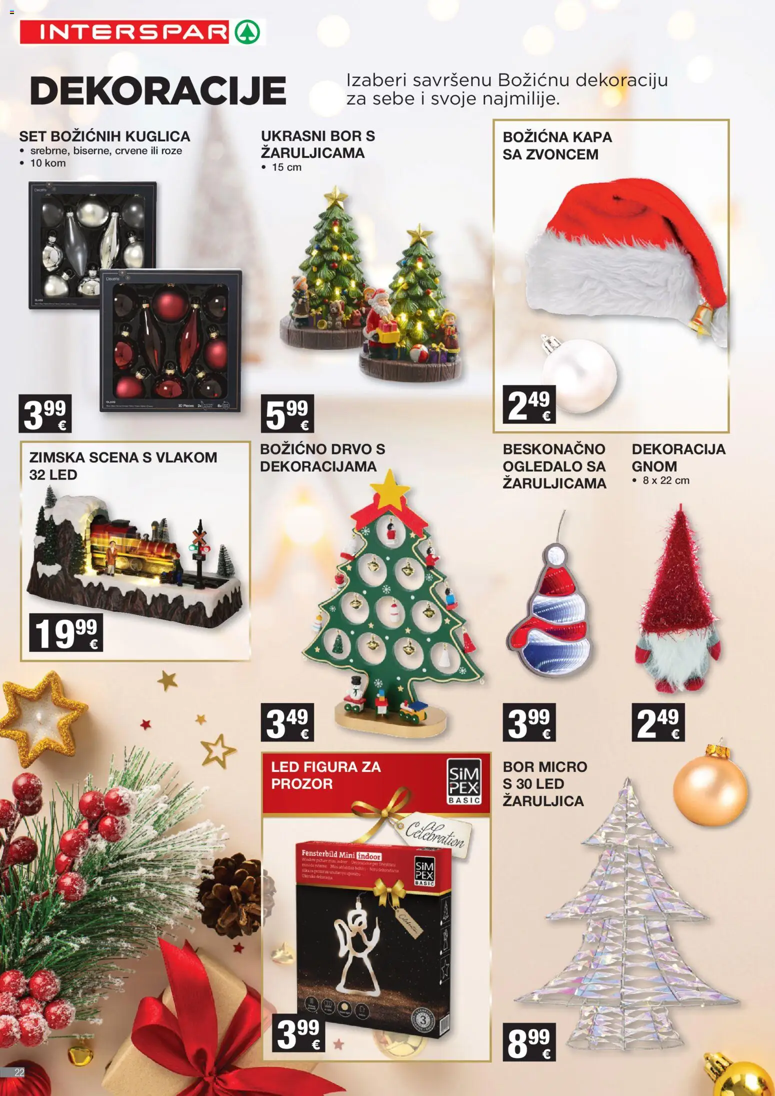 Interspar katalog | vrijedi od 12.11.2025 | Stranica: 22 | Proizvodi: Ogledalo, Kapa