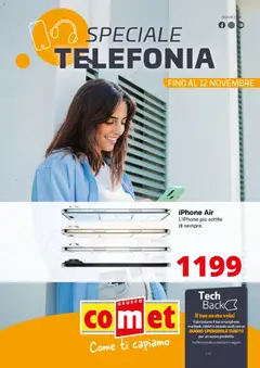 Anteprima del volantino Comet Telefonia catalogo valido a partire dal 31.10.2025