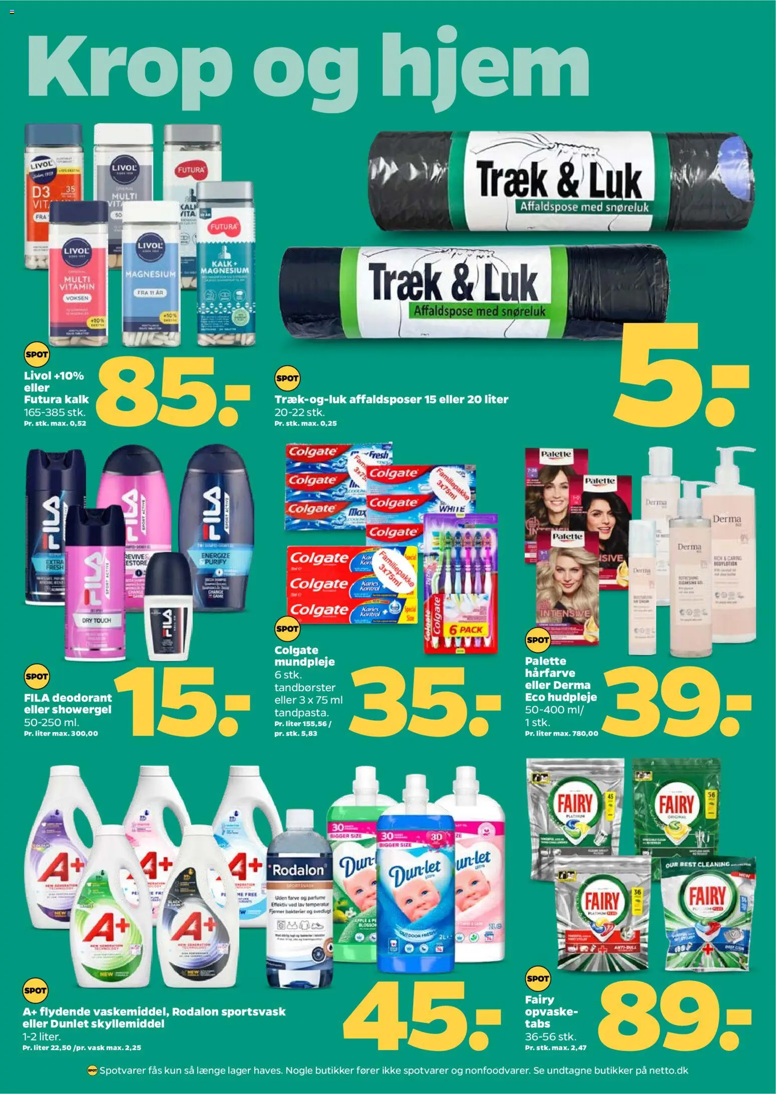 Netto tilbudsavis – gyldig fra 31.01.2026 | Side: 25 | Produkter: Parfume, Hårfarve, Deodorant, Skyllemiddel
