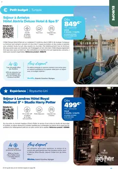 Carrefour City - Prévisualisation de Carrefour City Séjours & circuits valide à partir de 22.01.2026 | Page: 21