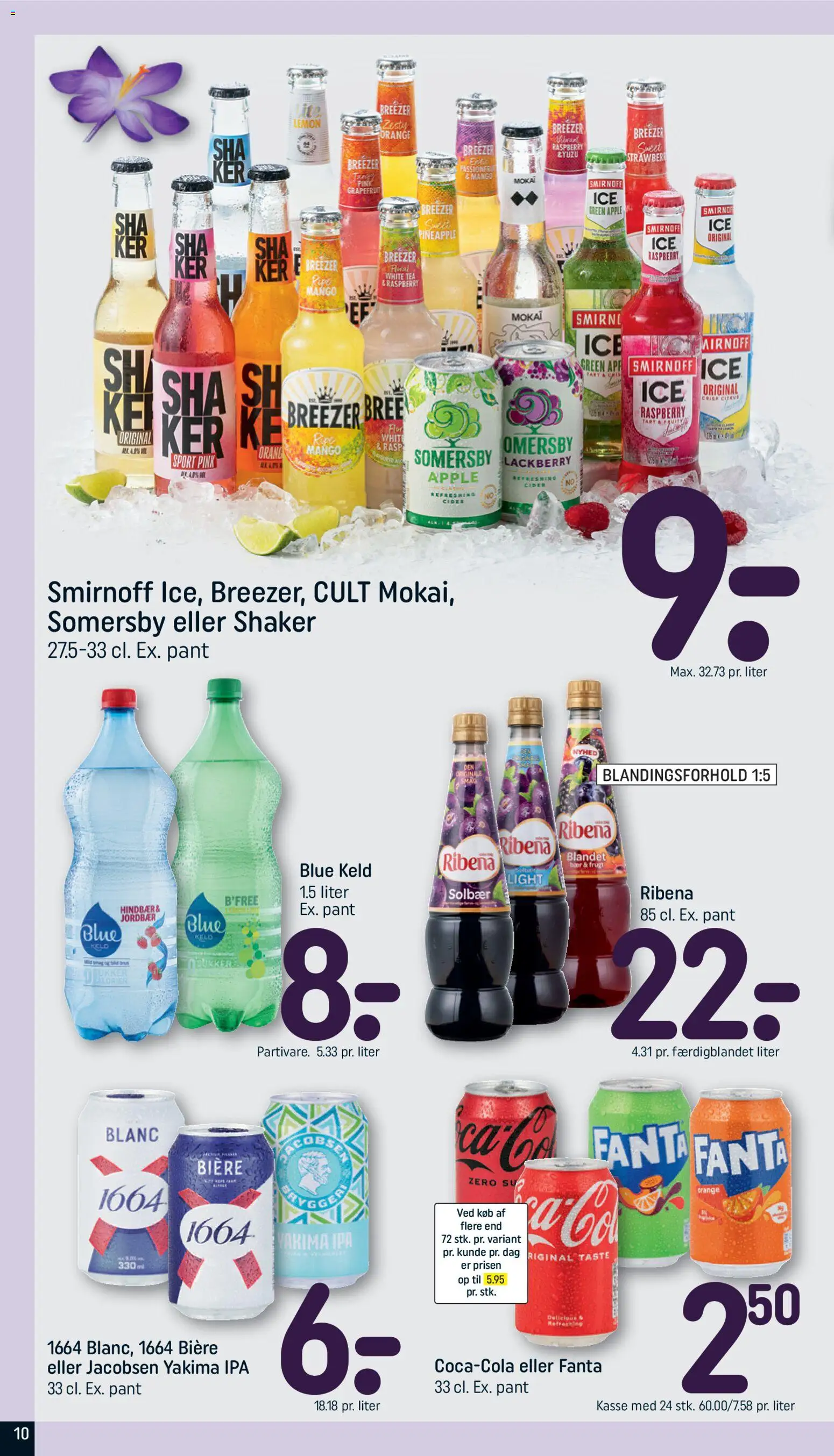 Rema 1000 tilbudsavis – gyldig fra 28.03.2026 | Side: 10 | Produkter: Mango, Jordbær, Cider, Solbær