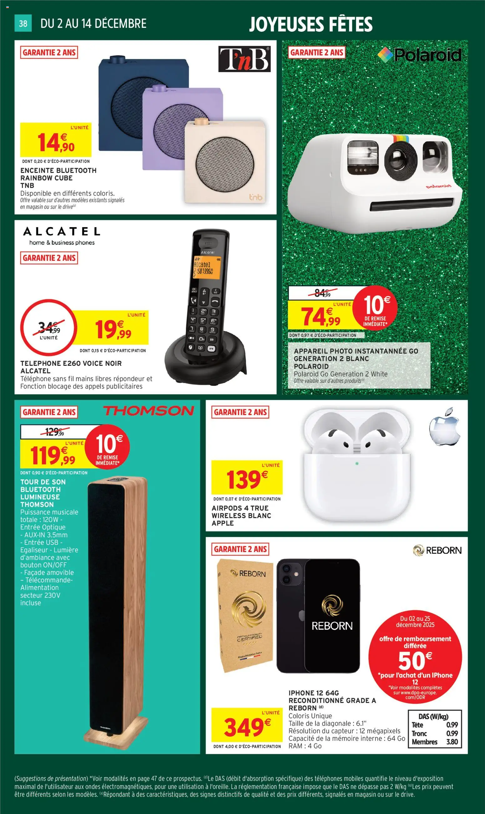 {H1} | Page: 38 | Produits: Smartphone, USB, Iphone, Télécommande