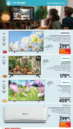 Katalog Proljeće Interspar - Pregled kataloga iz trgovine Interspar, vrijedi od 18.02.2026 | Stranica: 11 | Proizvodi: Klima uređaj, Smart TV, Klima, Tv