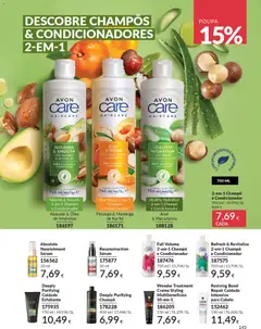 Pré-visualização Nourish & Smooth 2-em-1 Champô e Condicionador, with avocado & almond oil válido de 01.04.2026 | Página: 145 | Produtos: Shampoo, Sérum, Óleo, Creme