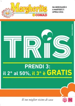 Anteprima del volantino Conad volantino Margherita Lombardia valido a partire dal 08.04.2026