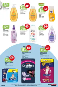 Pré-visualização Intermarché folheto válido de 05.03.2026 | Página: 33 | Produtos: Fraldas, Condicionador, Gel de banho, Cereja