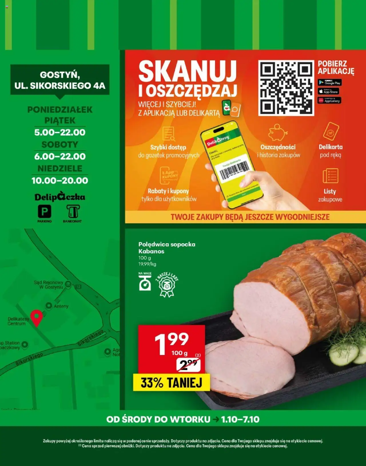 Delikatesy Centrum Gazetka - Gostyń Otwarcie od 01.10.2025 | Strona: 4 | Produkty: Delikatesy