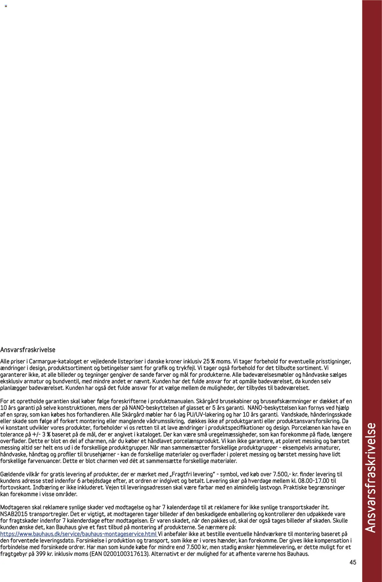 Bauhaus tilbudsavis – gyldig fra 01.01.2026 | Side: 45