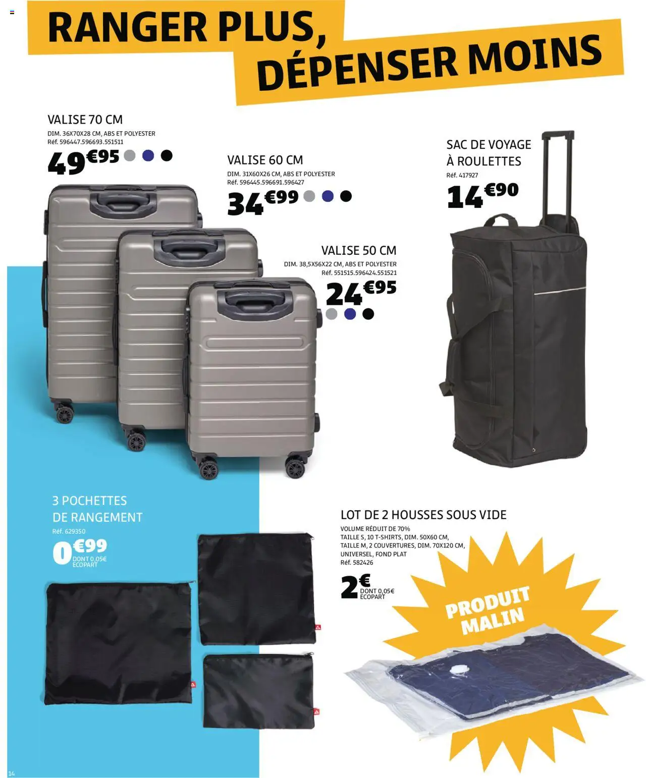  | Page: 14 | Produits: Sac, Sac de voyage, Valise