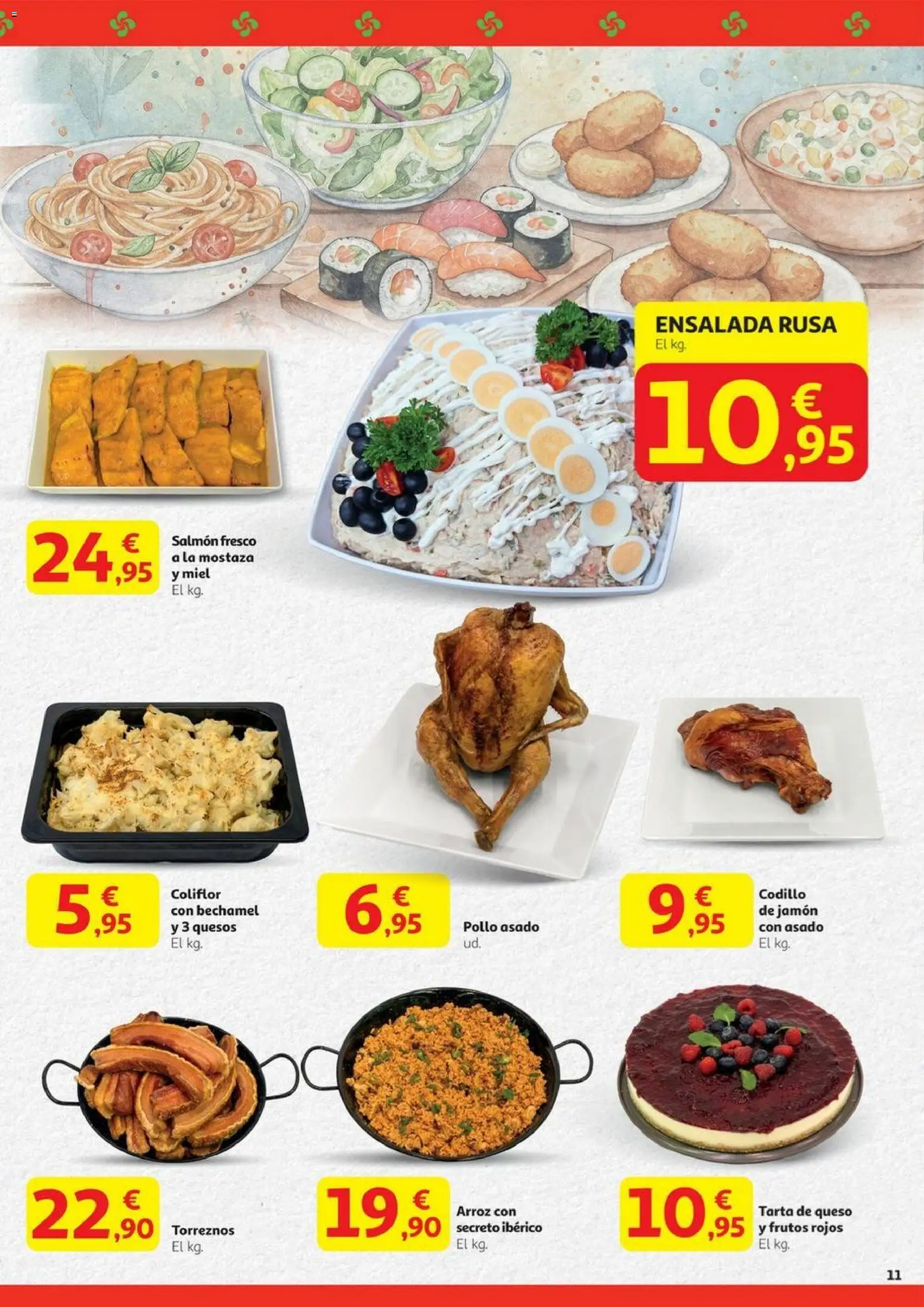 Alcampo - Reapertura Irun Oiartzun  │ válido desde el 11.11.2025 | Página: 11 | Productos: Ψηφιακή κάμερα, Queso, Jamón, Ensalada