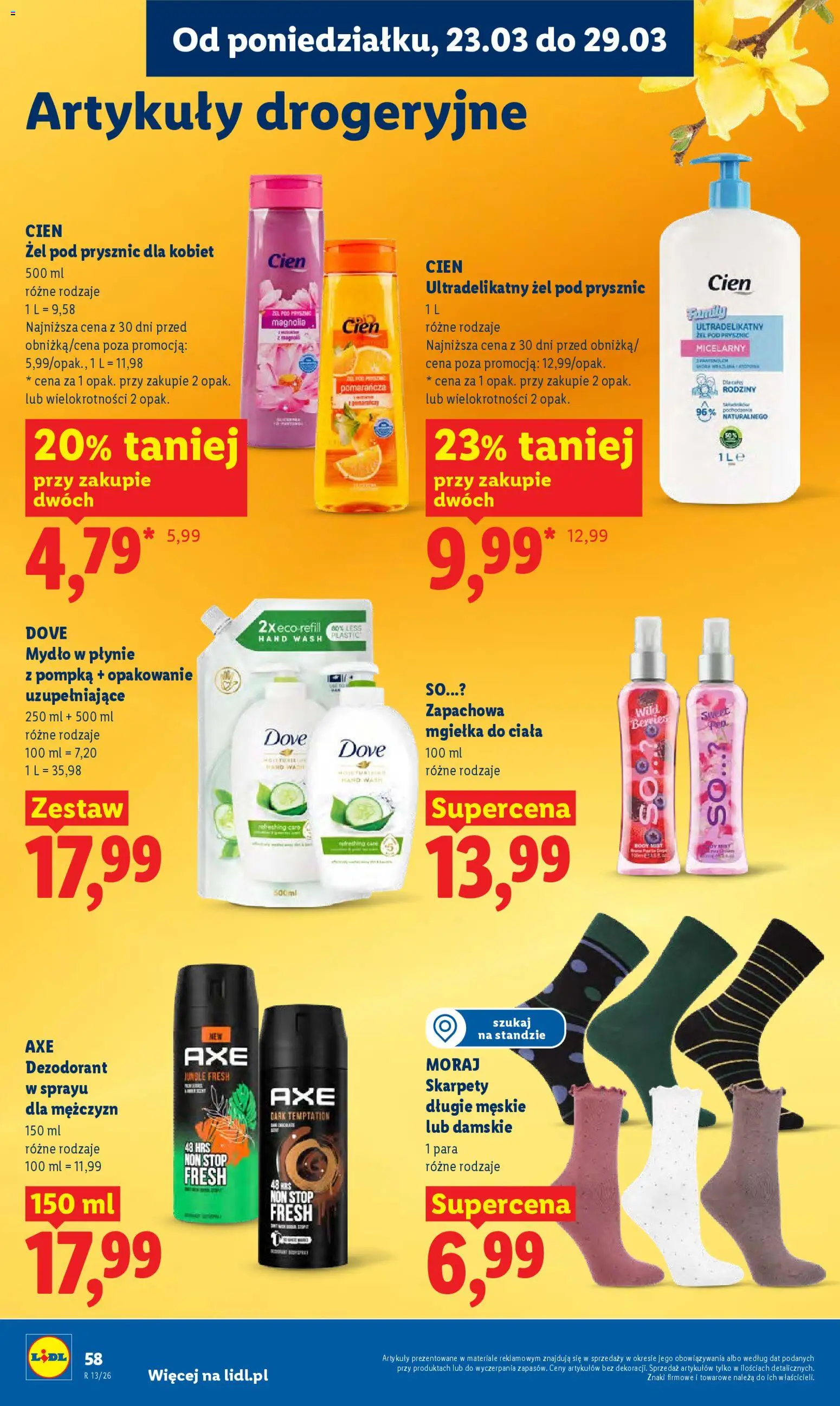 Lidl gazetka od 23.03.2026 | Strona: 58