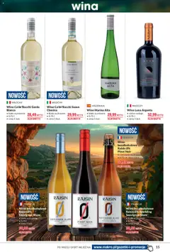 Makro Gazetka - Katalog Wina Sery od 02.09.2025 | Strona: 15 | Produkty: Wino bezalkoholowe, Wino