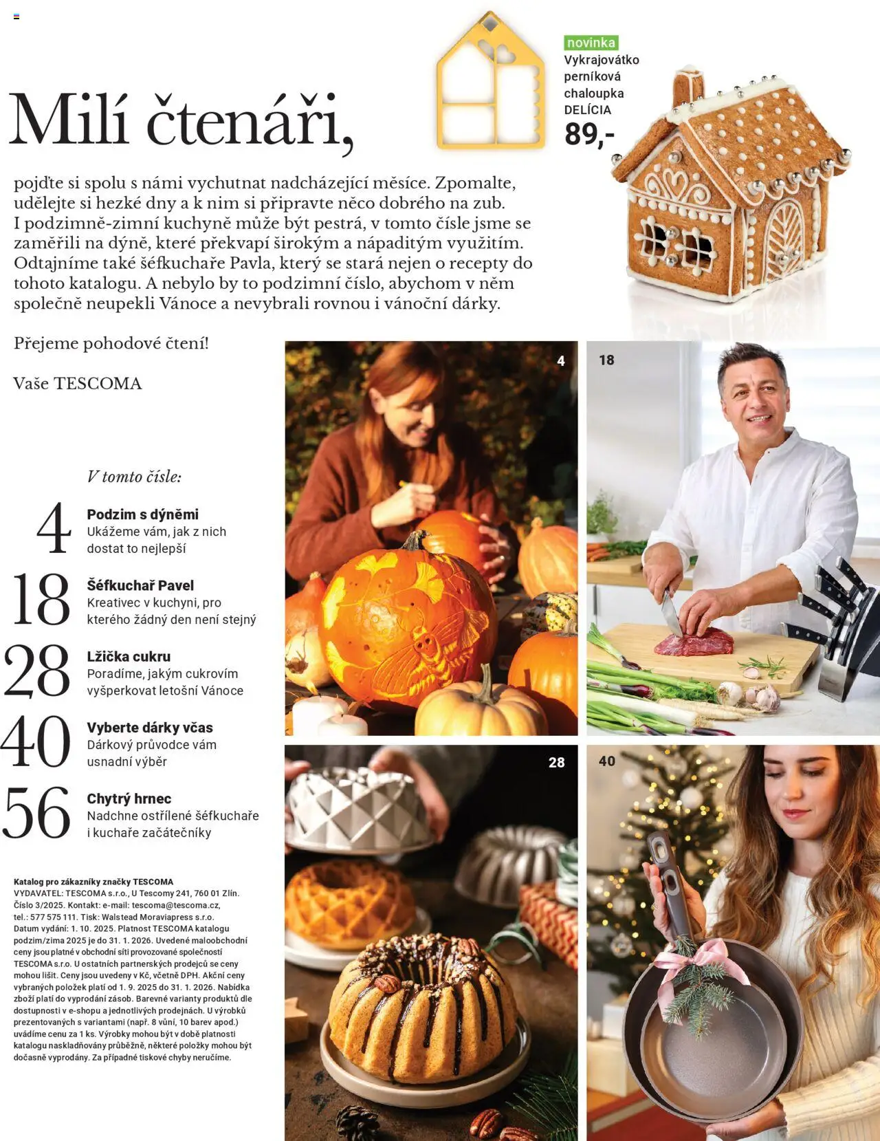 TESCOMA katalog - Podzim/zima 2025 od 20.10.2025 | Strana: 3 | Produkty: Vykrajovátko, Hrnec, Lžička, Kuchyně