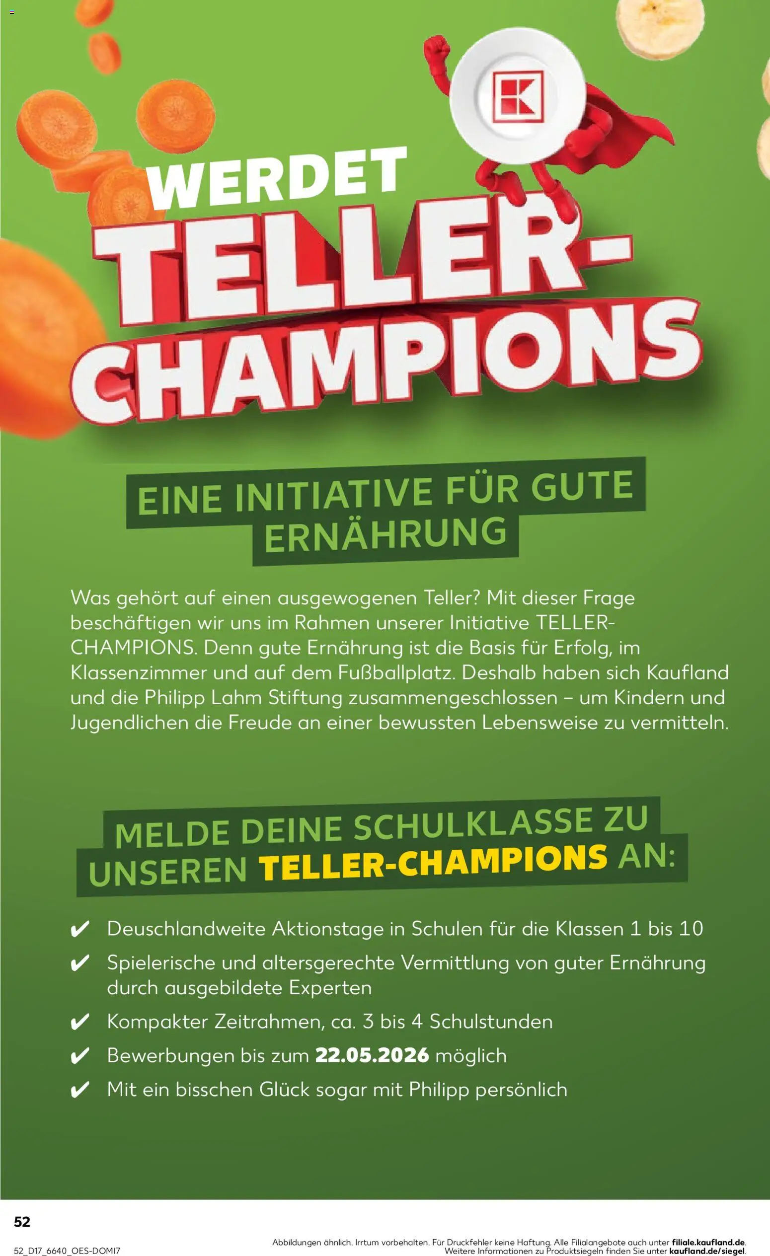 Kaufland Prospekt Speyer	 – gültig ab 23.04.2026 | Seite: 52