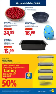 Náhled letáku Lidl Polsko leták - Oferta wazna od 16.03.2026 | Strana: 13 | Produkty: Forma, Miska