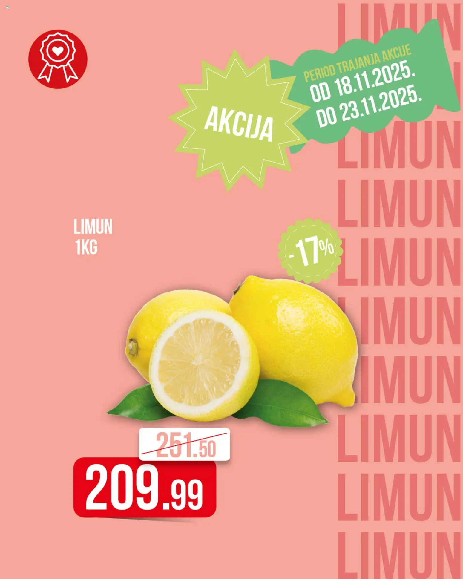 Metalac Proleter katalog - važi od 18.11.2025 | Strana: 4 | Proizvode: Limun