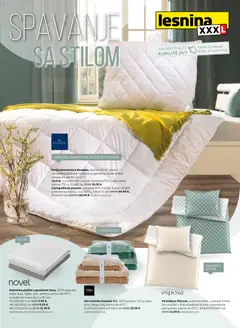 Spavanje sa stilom Lesnina - Pregled kataloga iz trgovine Lesnina, vrijedi od 02.02.2026