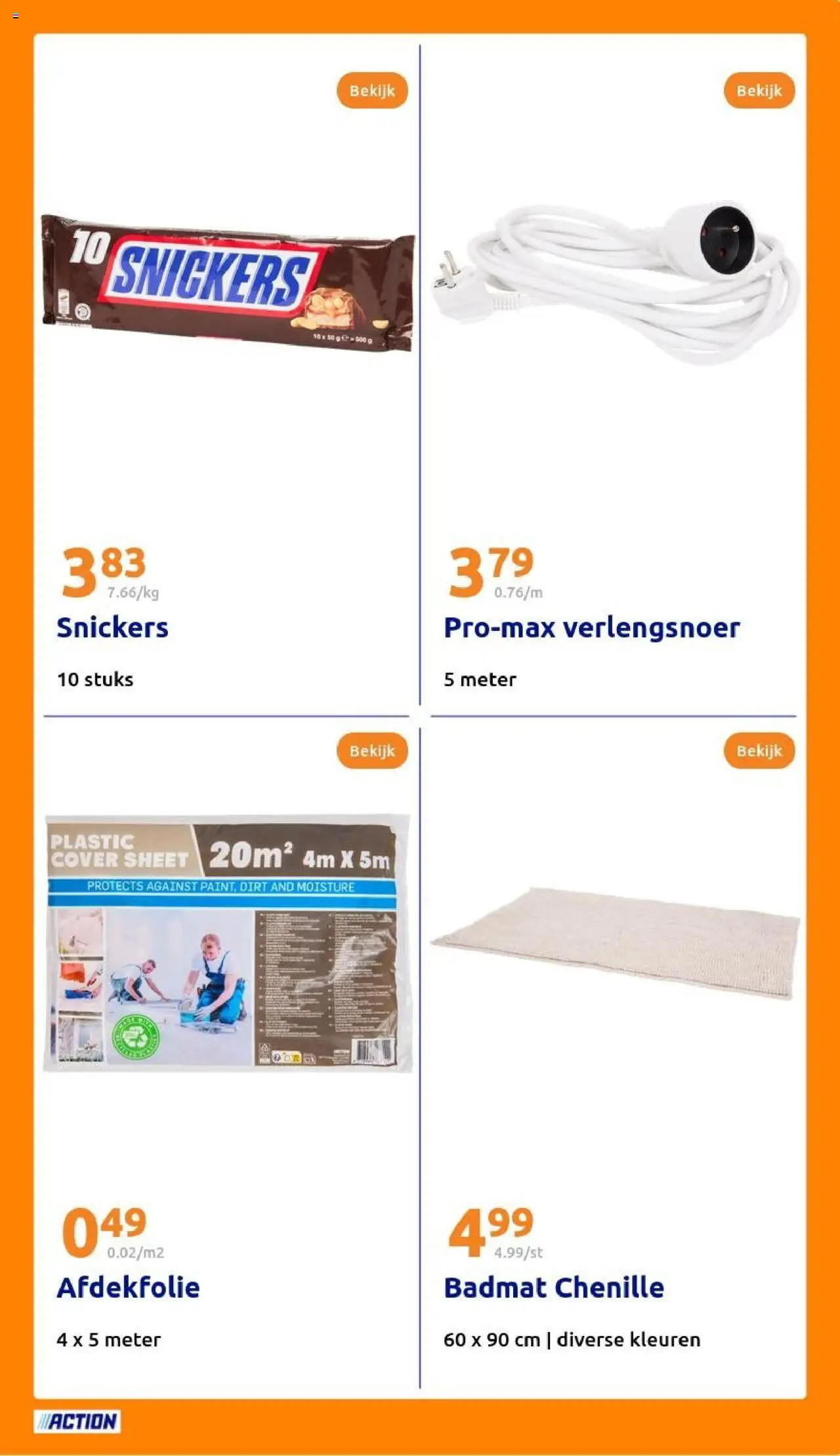 | Pagina: 21 | Producten: Badmat, Snickers