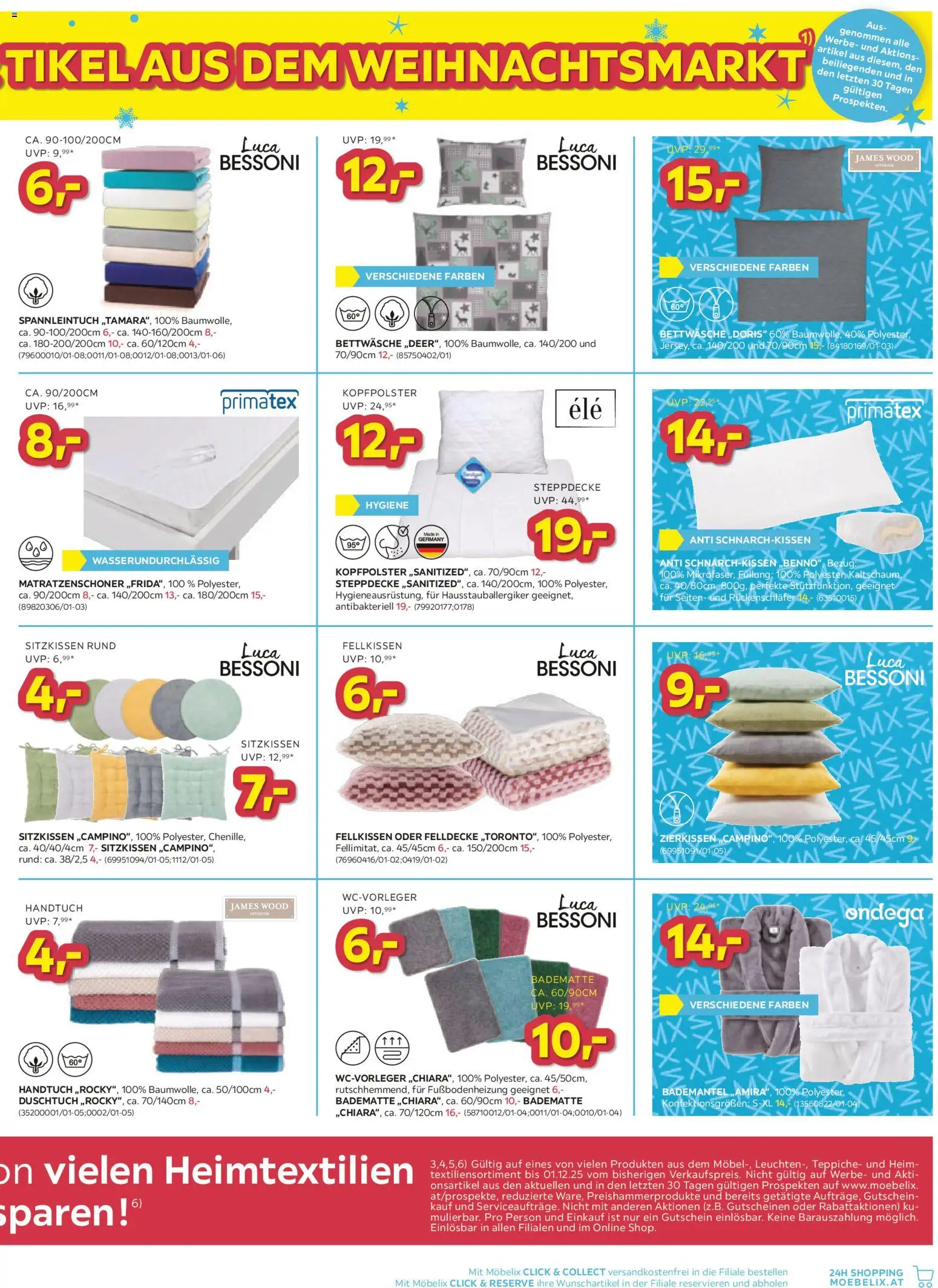 Möbelix - Black Friday gültig ab 24.11.2025 | Seite: 9 | Produkte: Bademantel