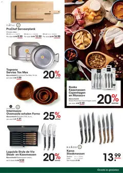 Sligro - Non-Food - Voorbeeld van een folder van Sligro, geldig van 11.12.2025 | Pagina: 13 | Producten: Servies, Bord, Steak