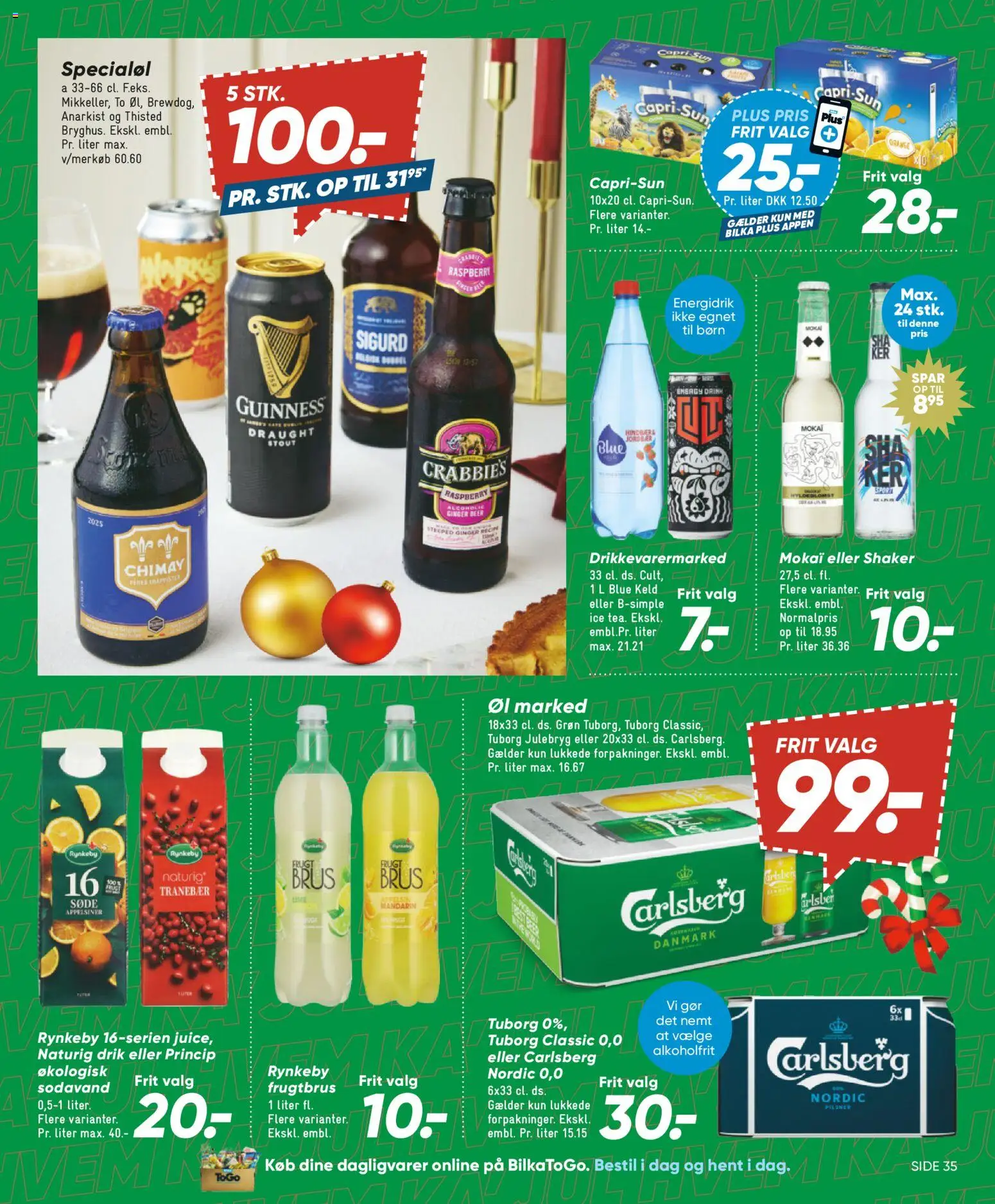 Bilka tilbudsavis – gyldig fra 05.12.2025 | Side: 47 | Produkter: Juice, Øl, Appelsiner, Lime