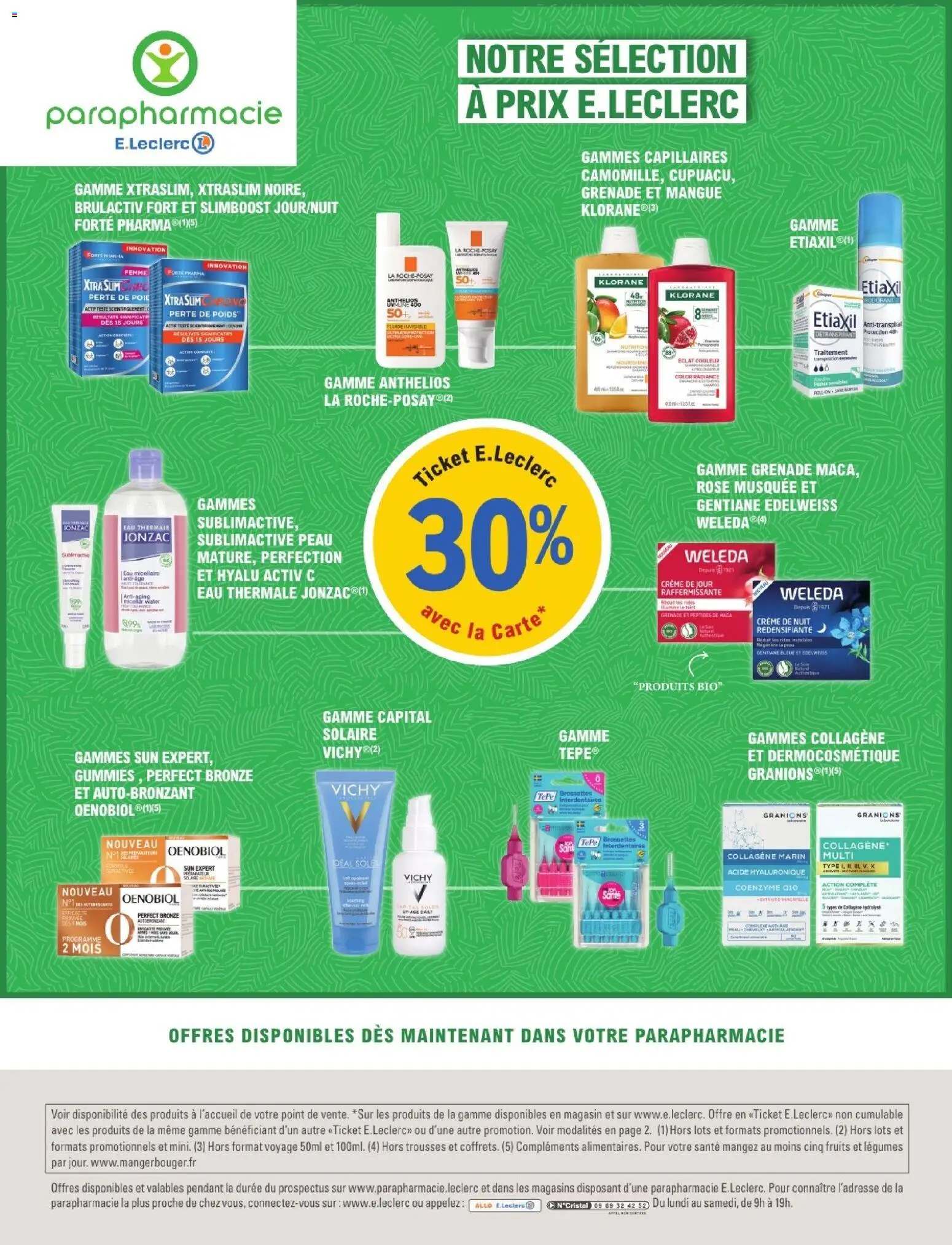 {H1} | Page: 18 | Produits: Poids, Crème de jour, Crème de nuit, Crème