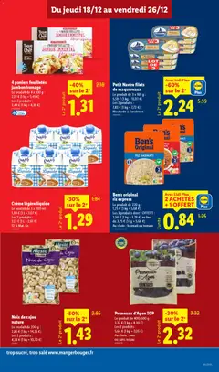 LIDL - Prévisualisation de Noix de cajou nature, Noix de cajou non salées. Le produit de 200 g. valide à partir de 18.12.2025 | Page: 29