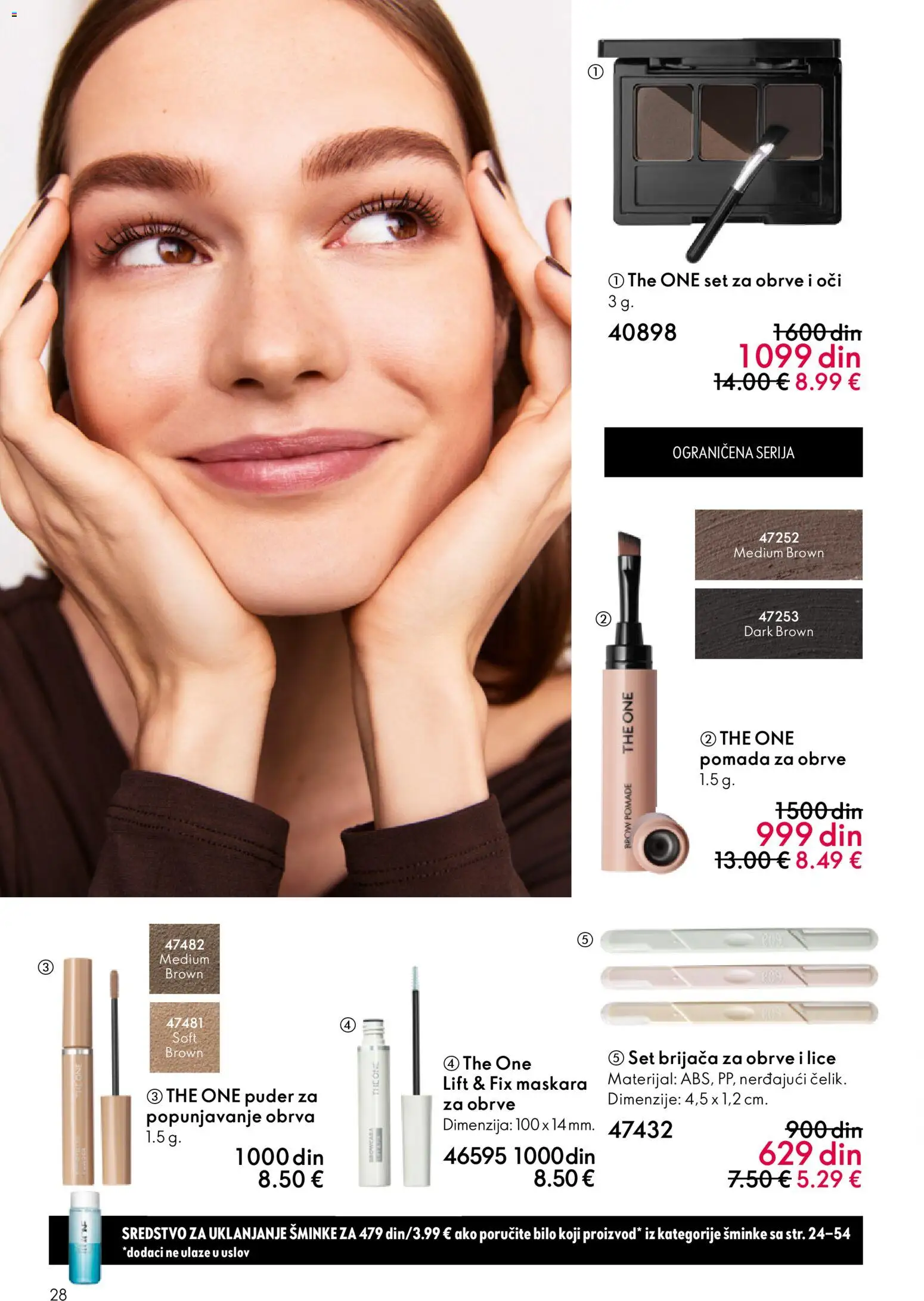 Oriflame katalog - važi od 31.12.2025 | Strana: 28 | Proizvode: Puder, Maskara