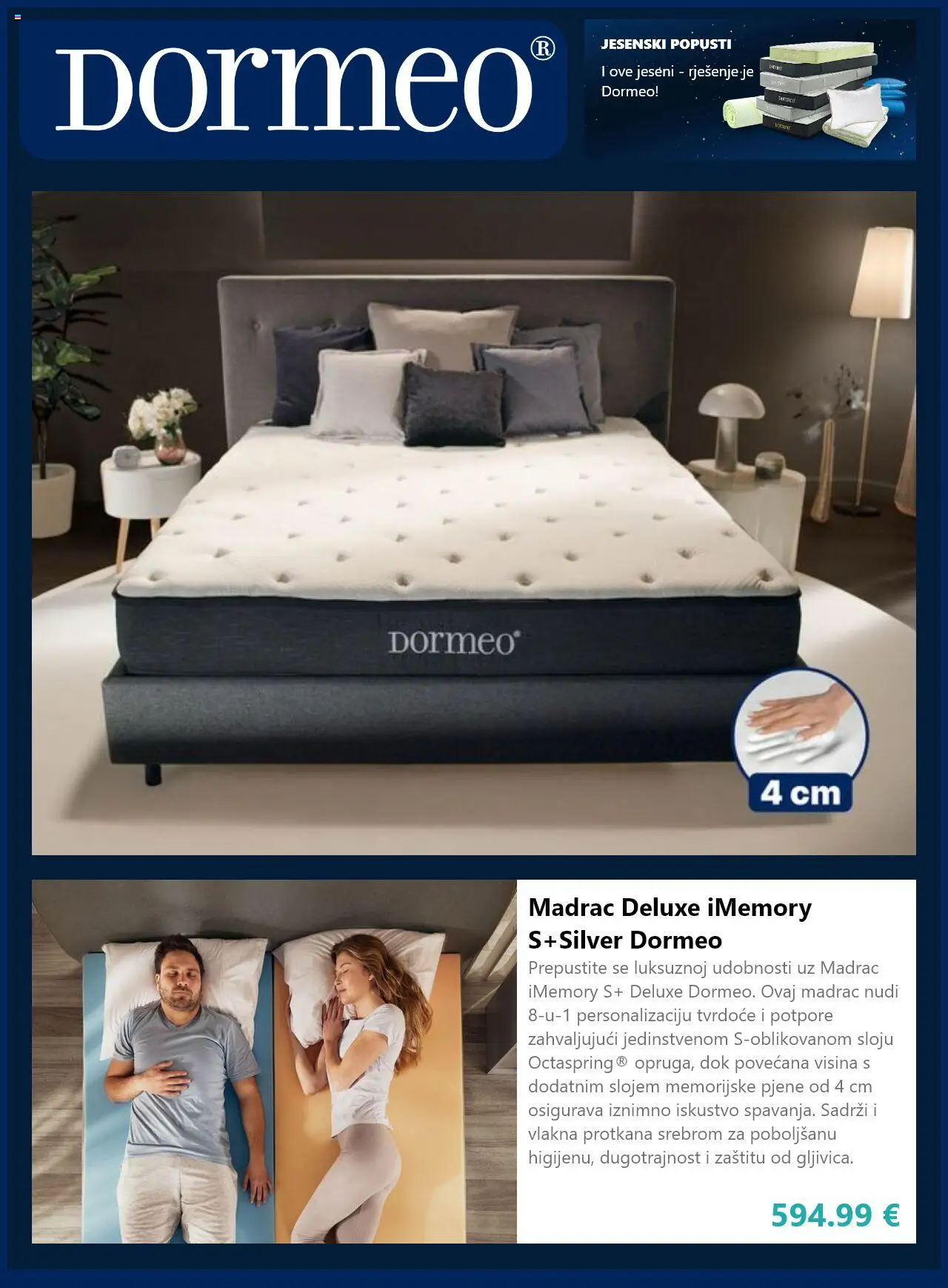 Dormeo Home katalog | vrijedi od 18.09.2025 | Stranica: 2 | Proizvodi: Madrac
