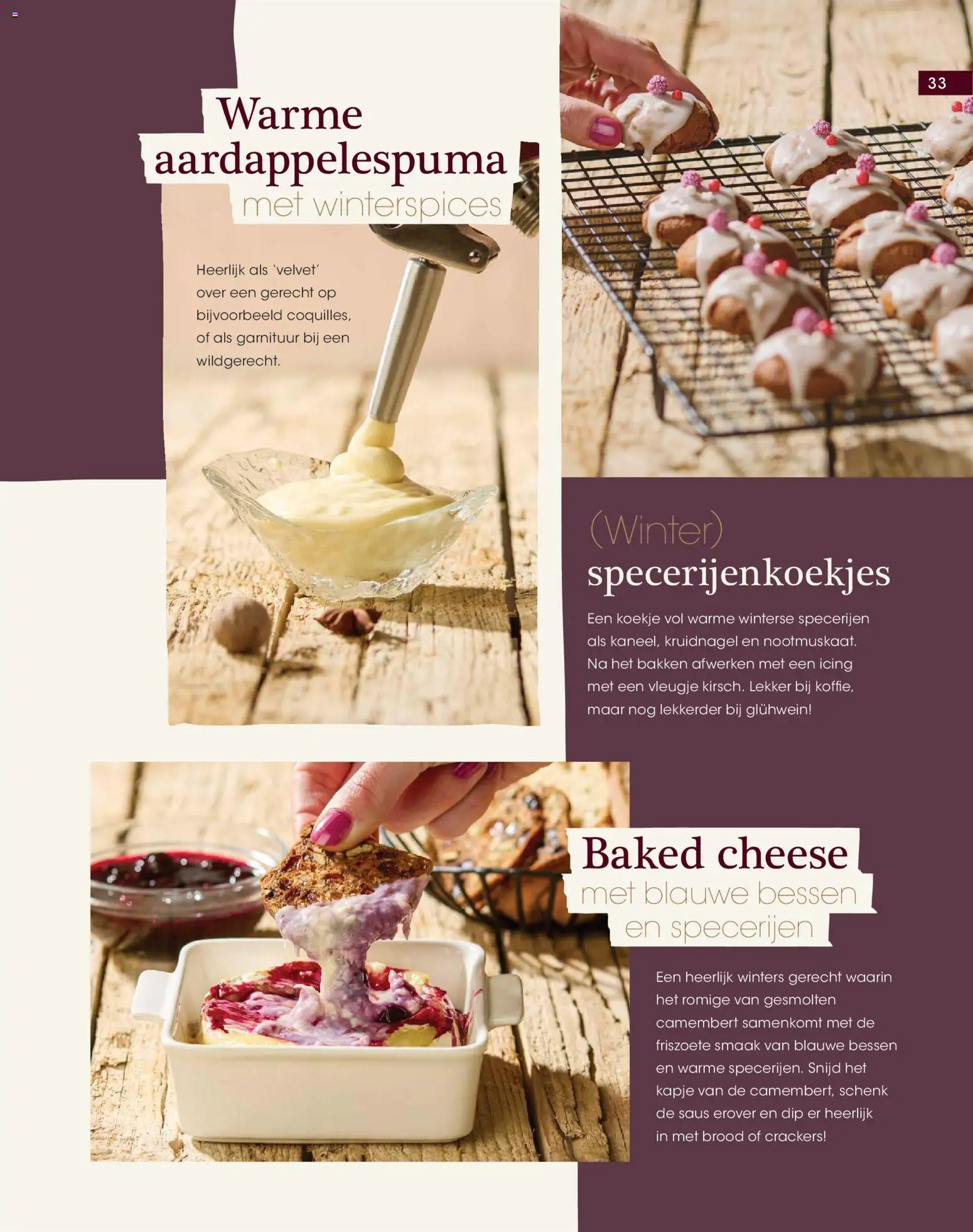 {H1} | Pagina: 33 | Producten: Brood, Koekje, Dip, Saus