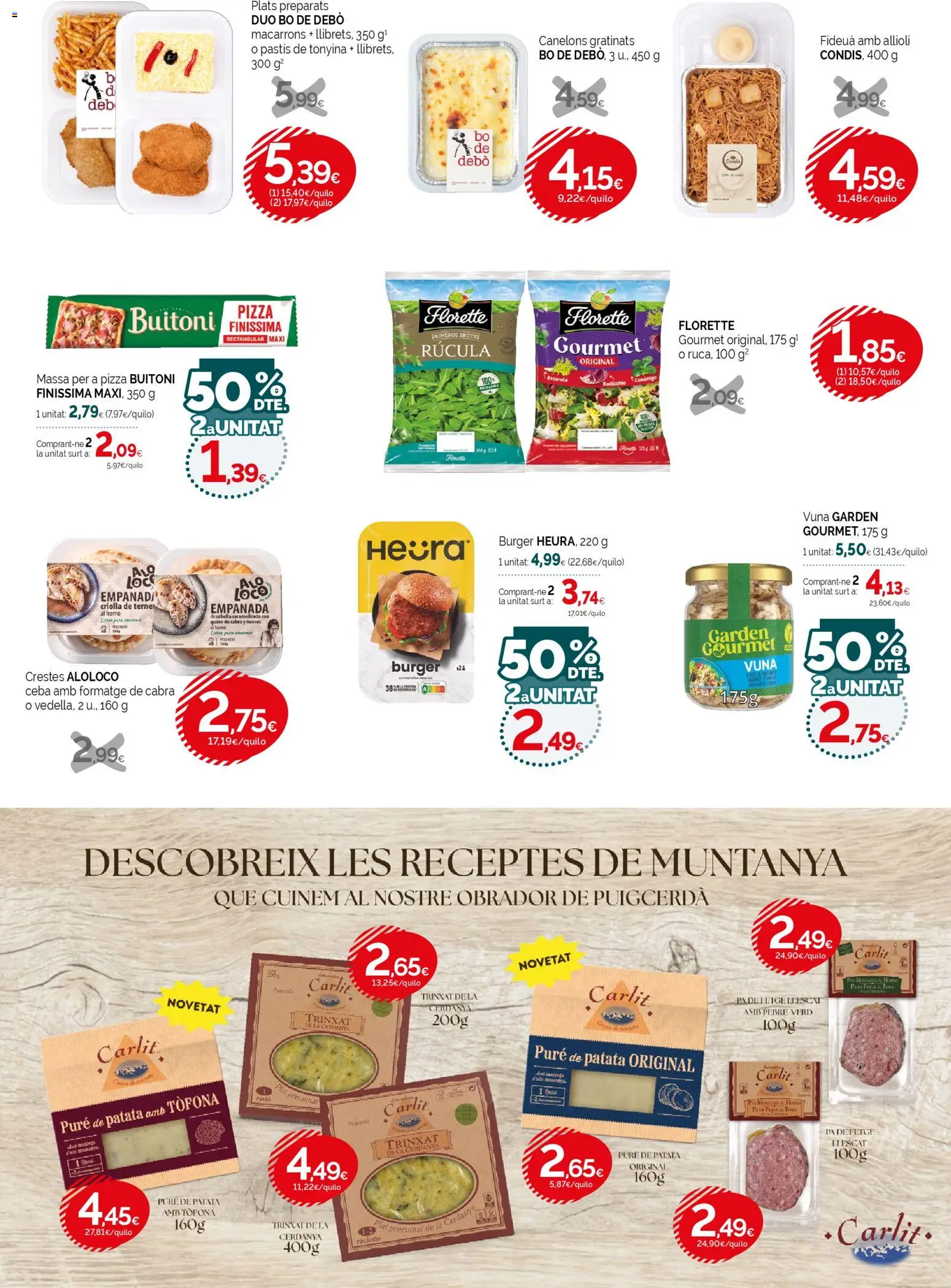 Condis - folleto life │ válido desde el 21.01.2026 | Página: 6 | Productos: Queso, Pizza, Παγωμένο τσάι, Horno