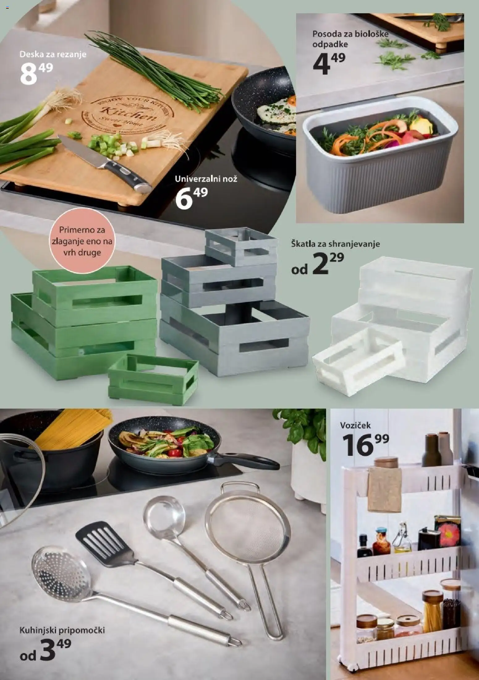 Novi NKD katalog ponudbe – veljaven od 05.01.2025 | Stran: 2 | Izdelki: Nož, Skatla, Voziček