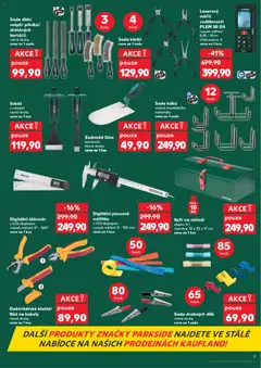 Náhled letáku Laserový měřič vzdálenosti PLEM 50 D5, rozsah měření: 0,05 - 50 m třída laseru: II cena za 1 kus od 14.01.2026 | Strana: 9